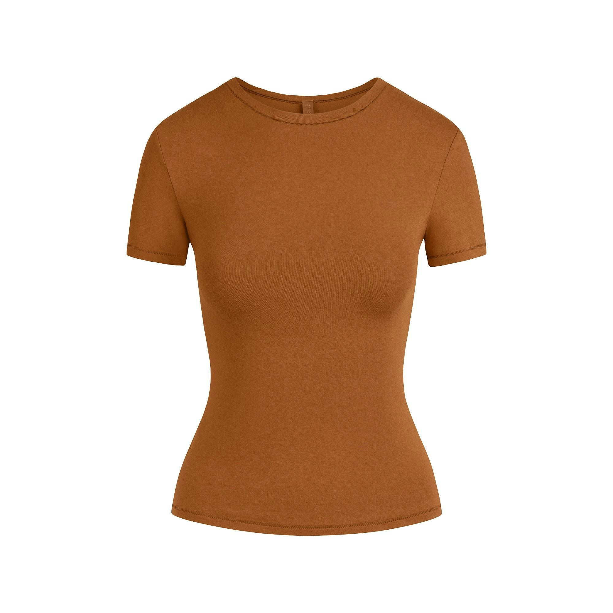 Skims Cotton Jersey T-Shirt Chai