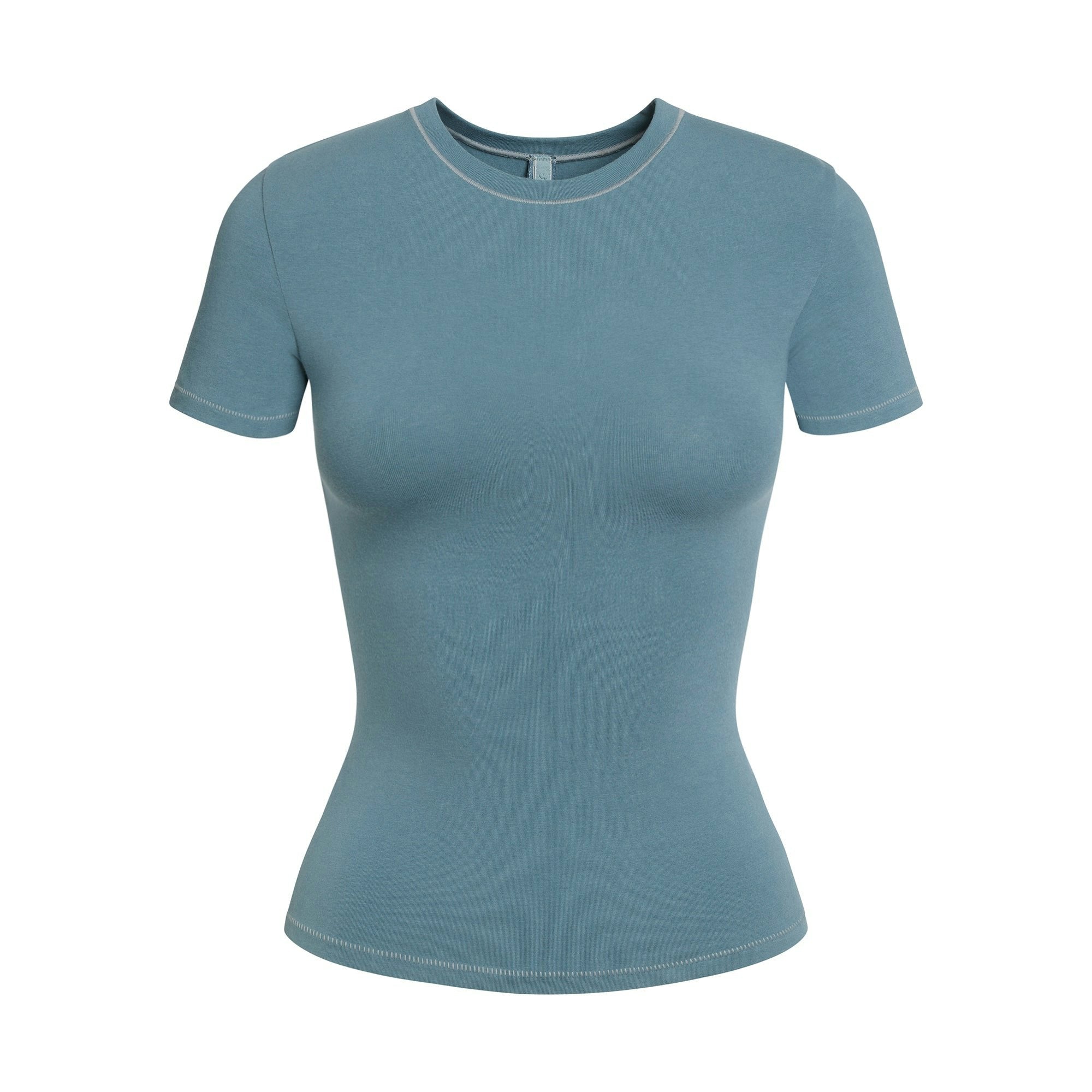 Skims Cotton Jersey T-Shirt Kyanite
