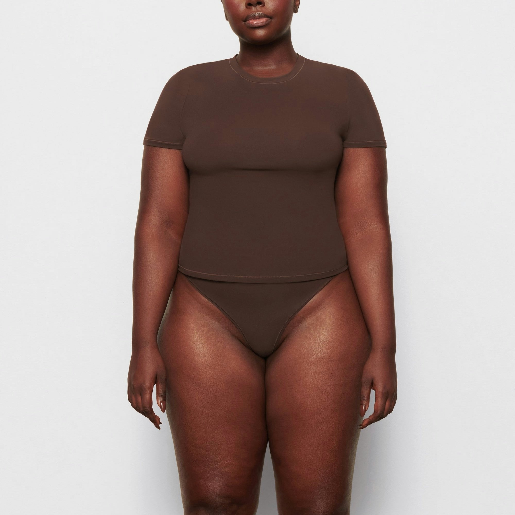 Skims Fits Everybody T-Shirt Cocoa