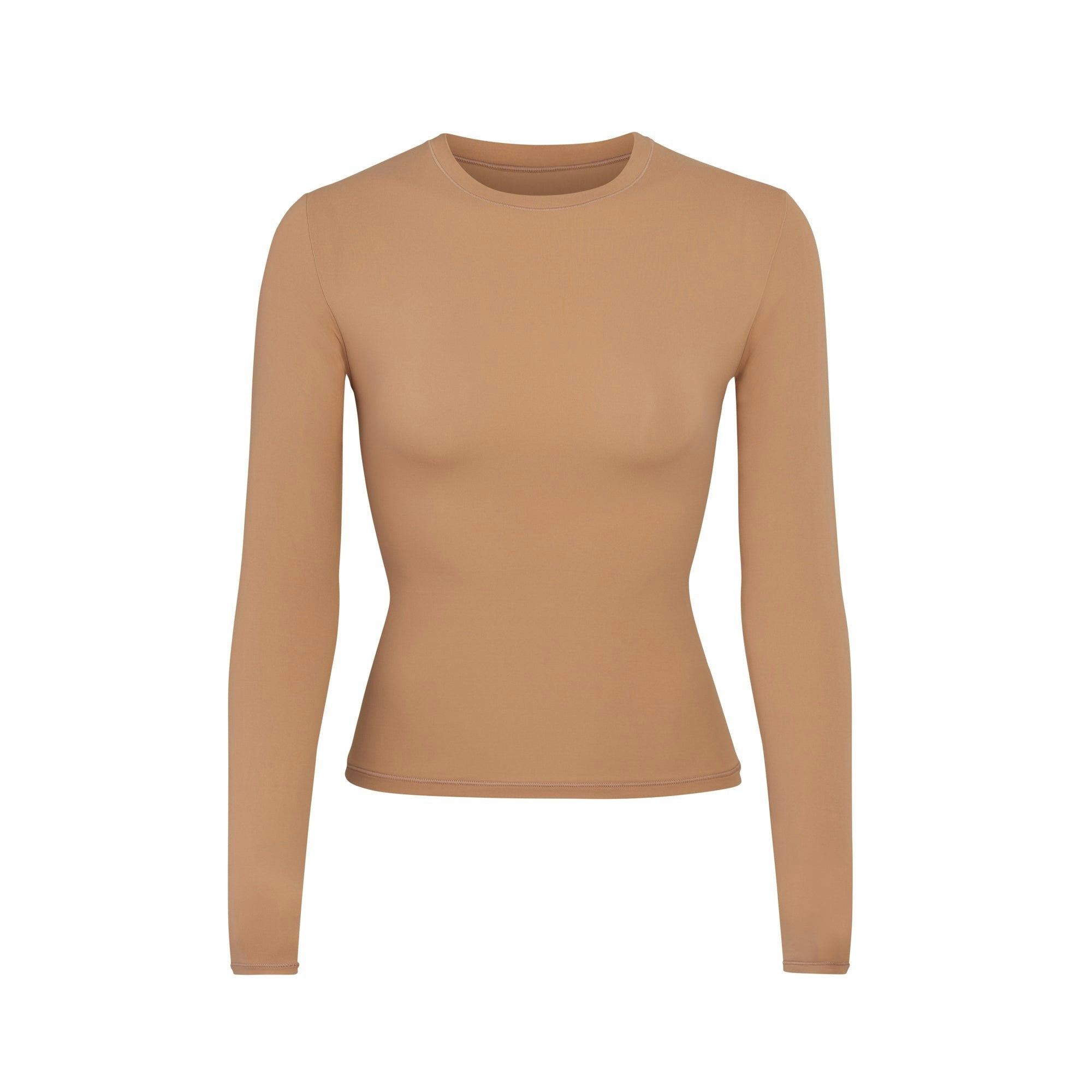 Skims Fits Everybody Long Sleeve T-Shirt Sienna