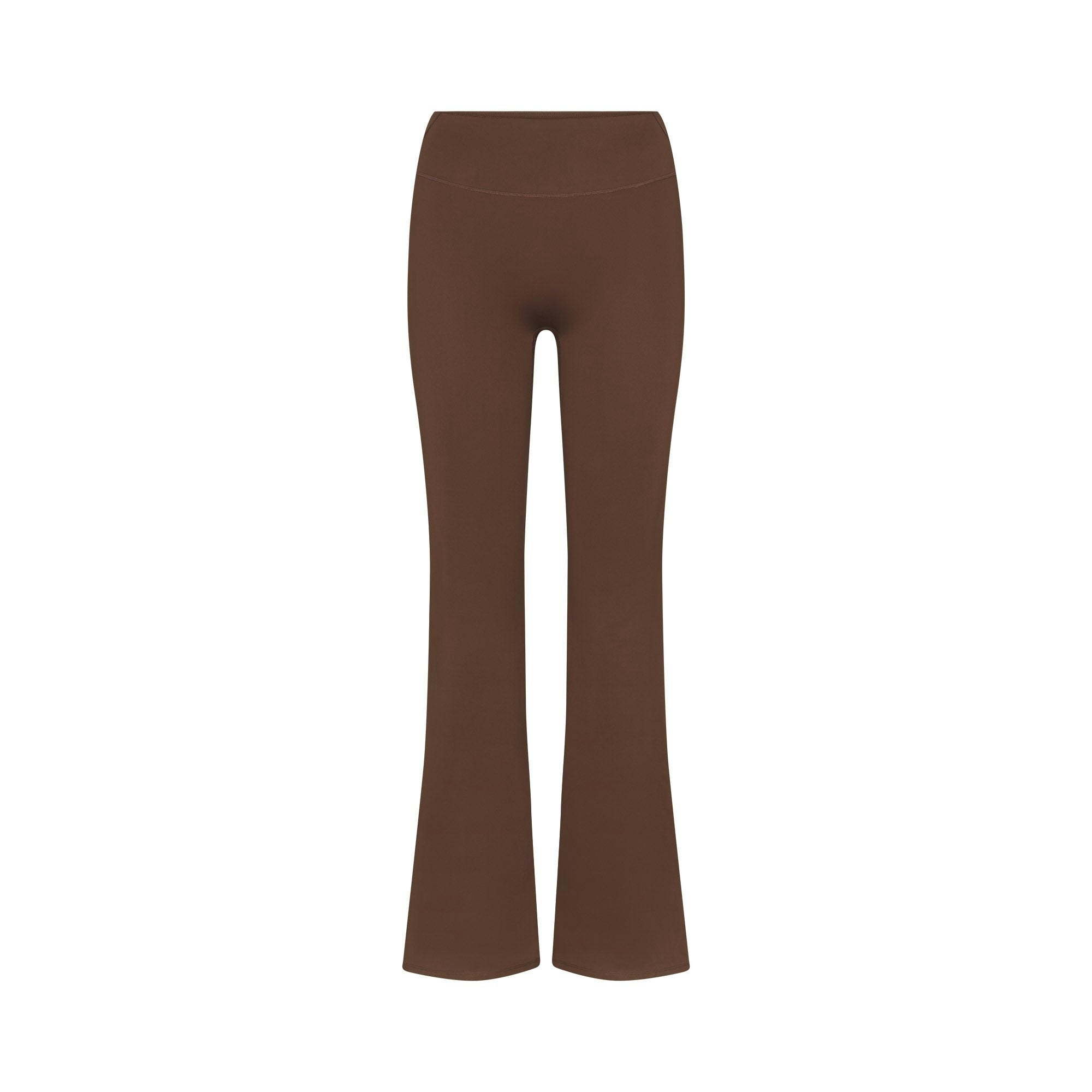Skims Nikeskims Matte Slim Flare Legging Dark Sepia