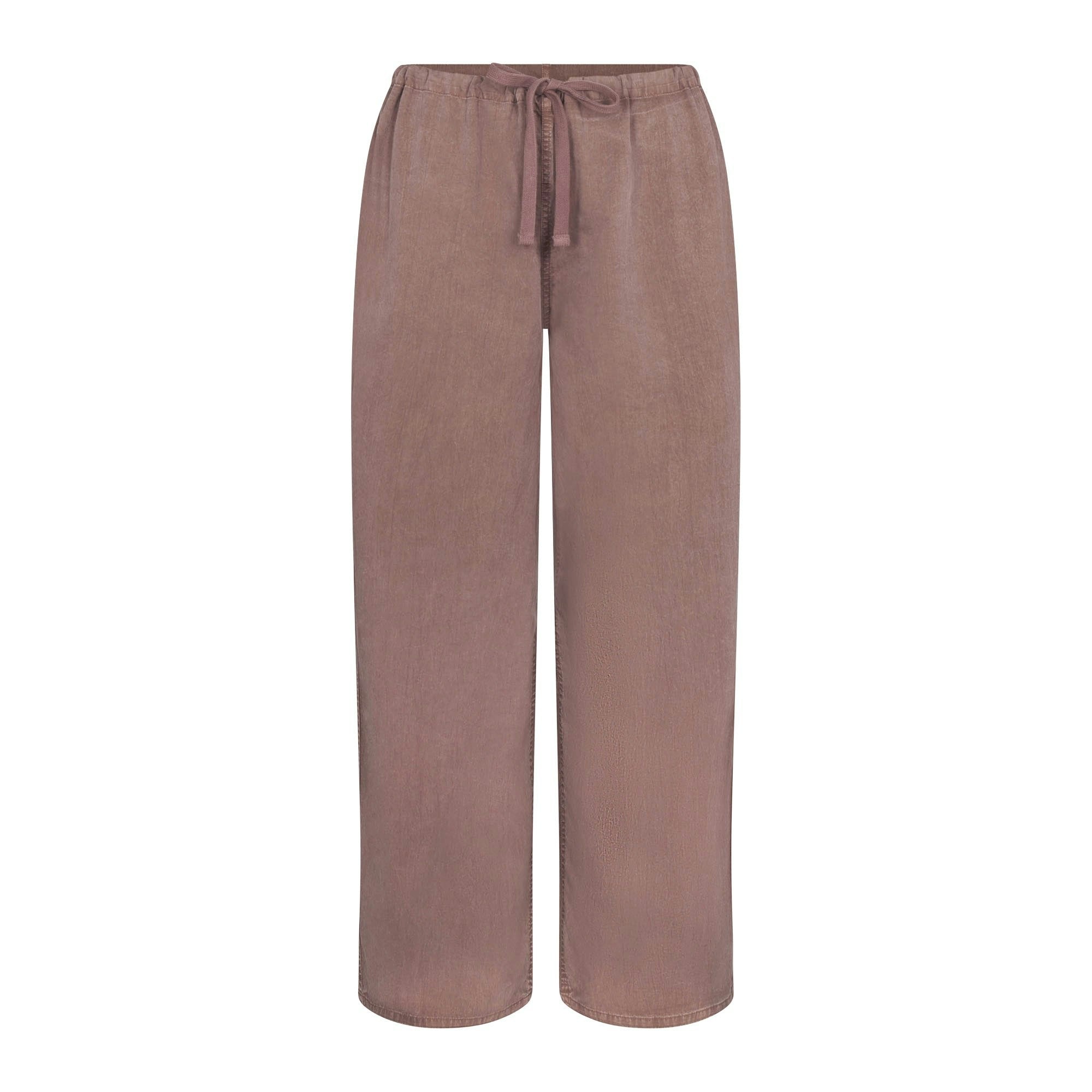 Skims Woven Lounge Oversized Pant Umber