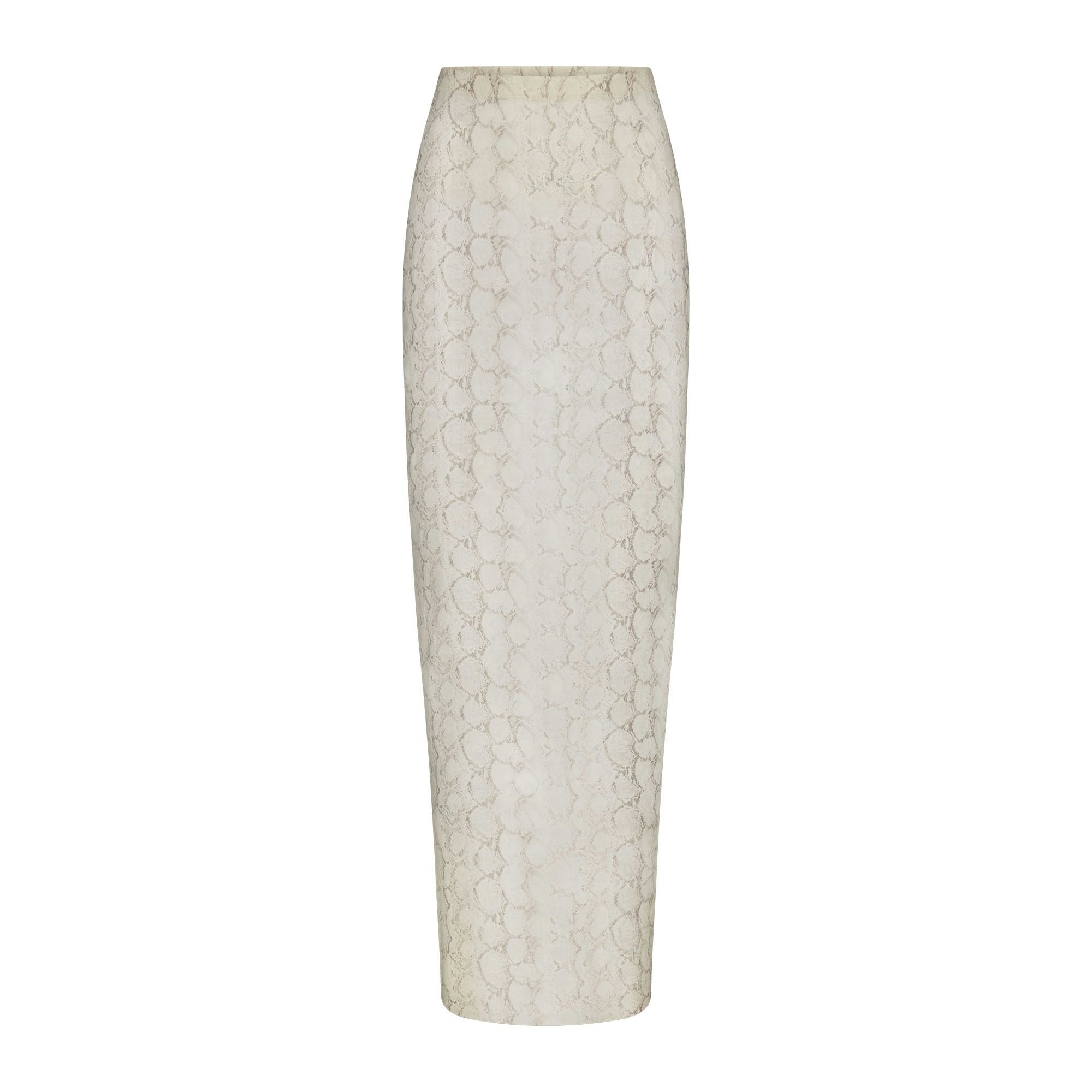 MILKY SHEER LONG SKIRT