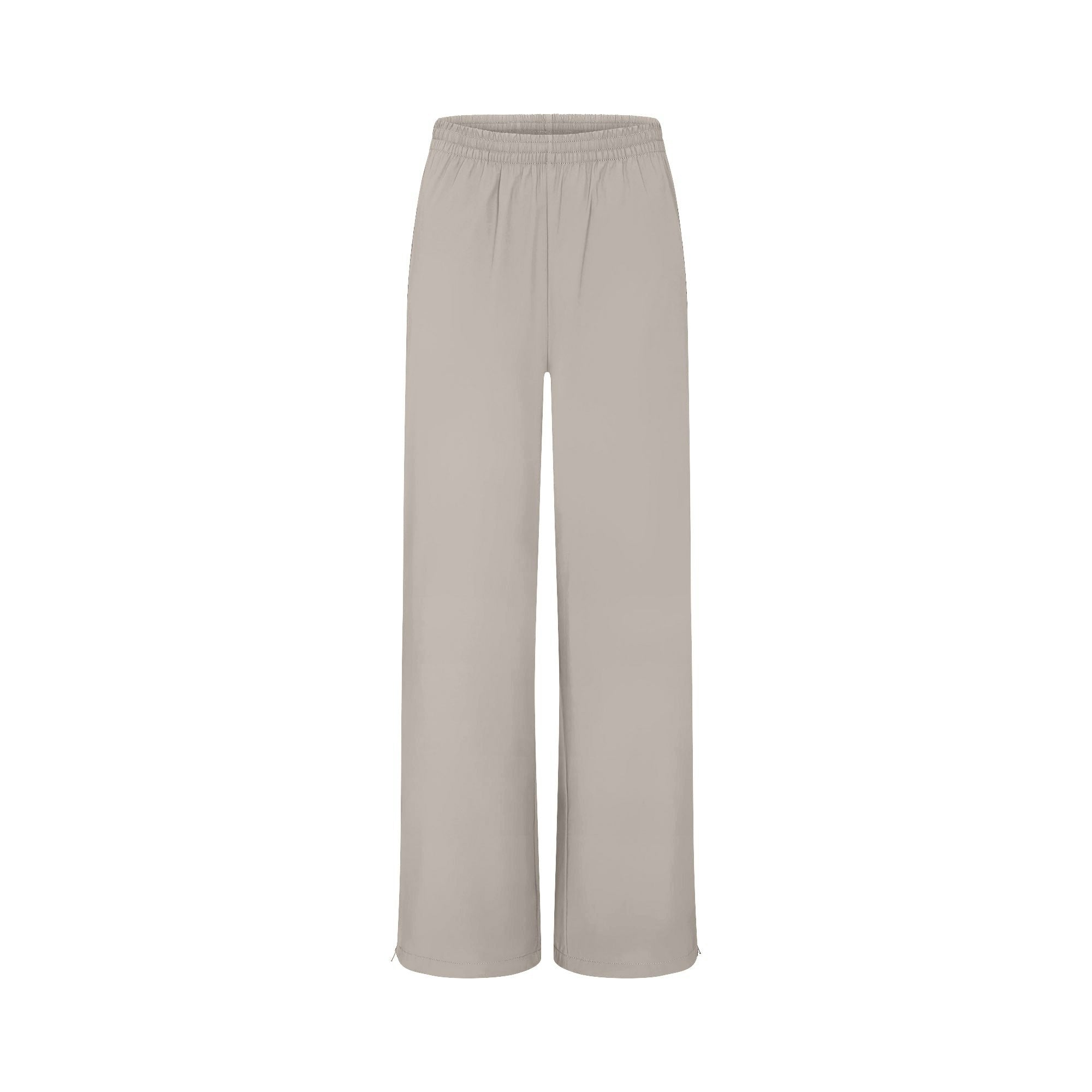 Skims Nikeskims Woven Nylon Oversized Track Pant Stone