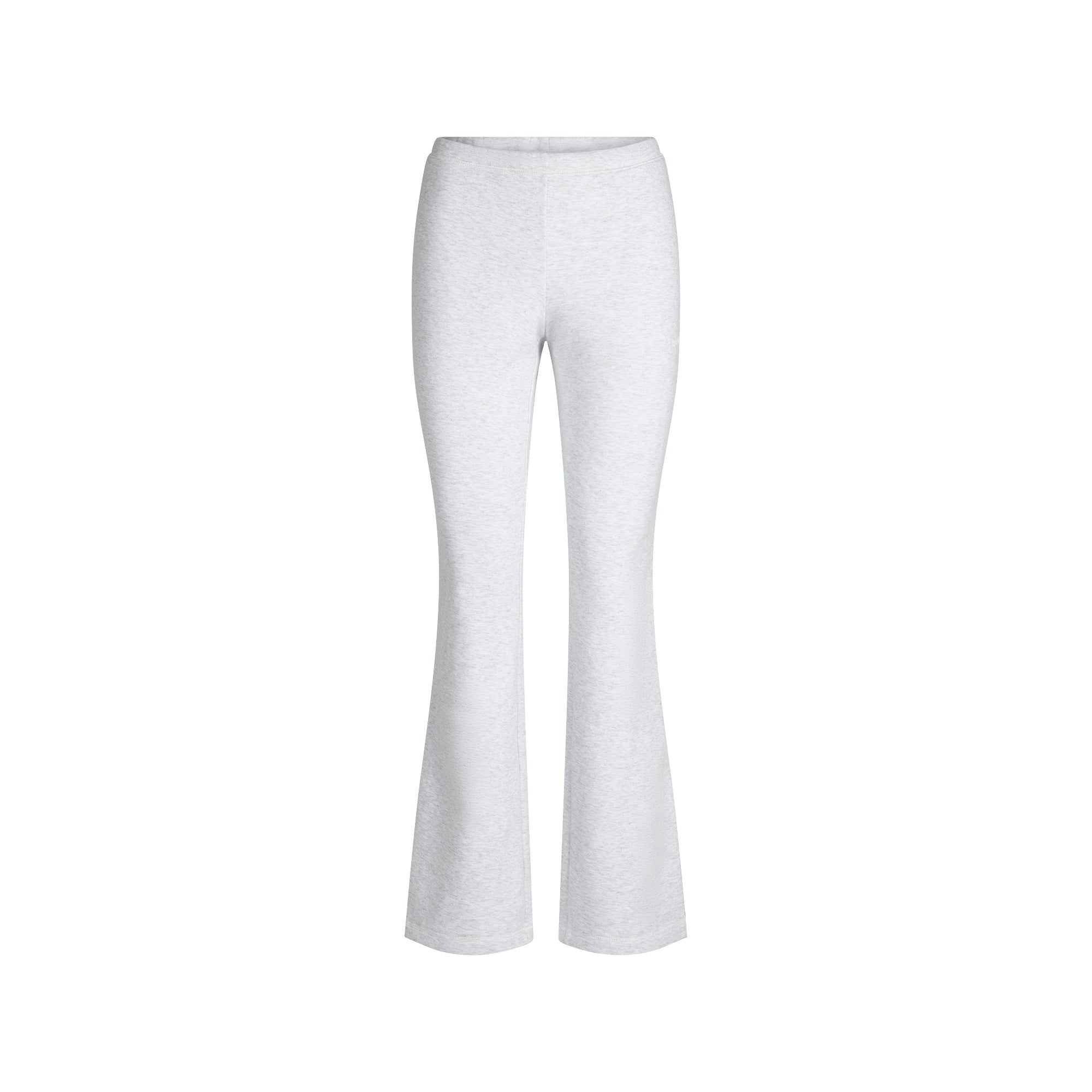 Skims Cotton Fleece Slim Pant Light Heather Grey