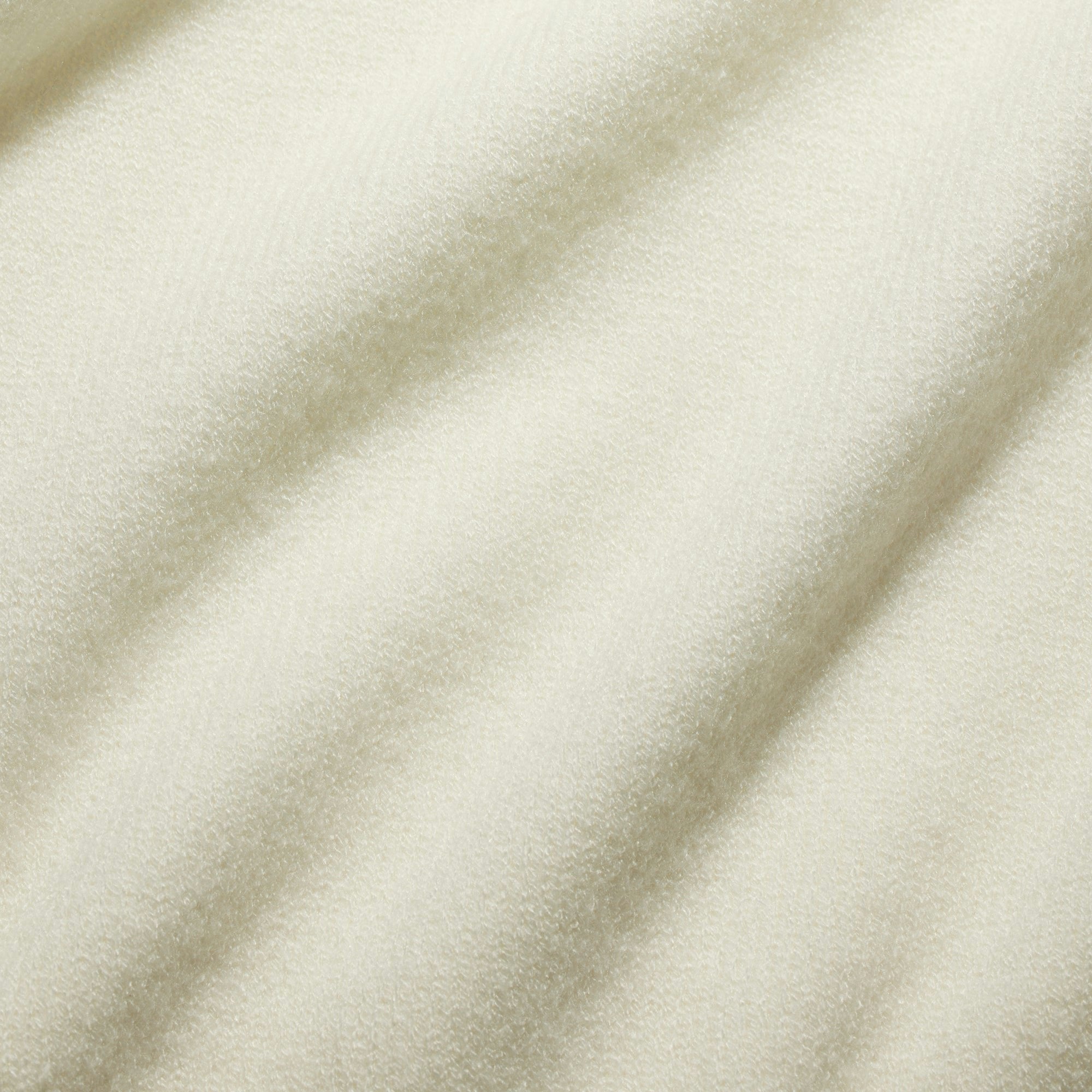 Skims Sweater Knits Ribbed Long Sleeve Top Ivory