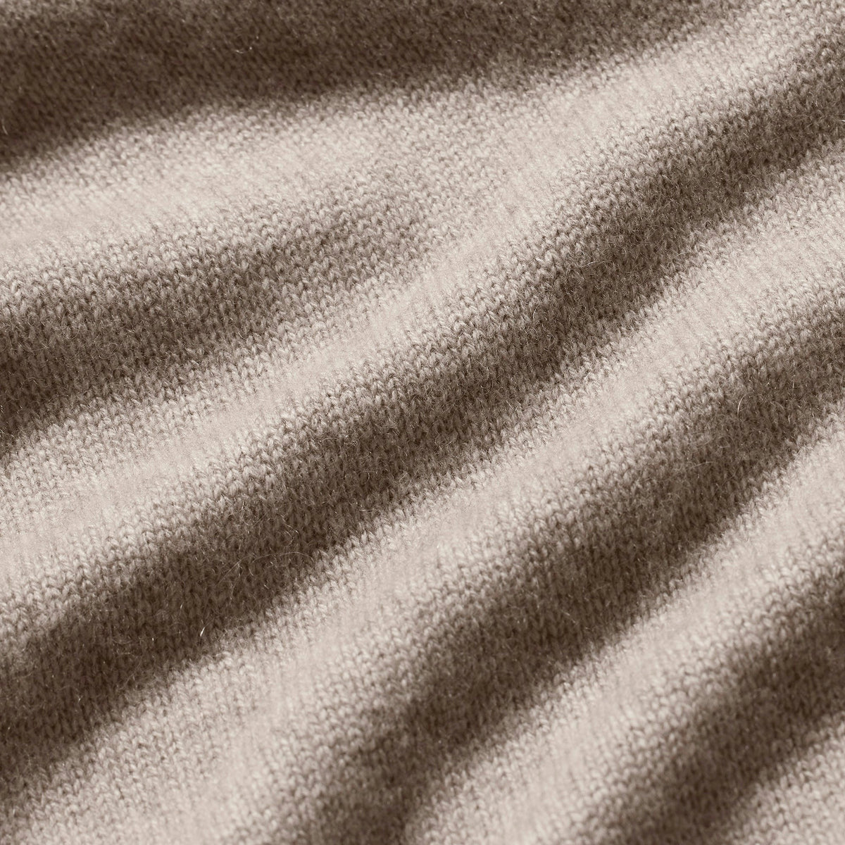 Skims Wool Cashmere Zip Up Mock Neck Sweater Linen