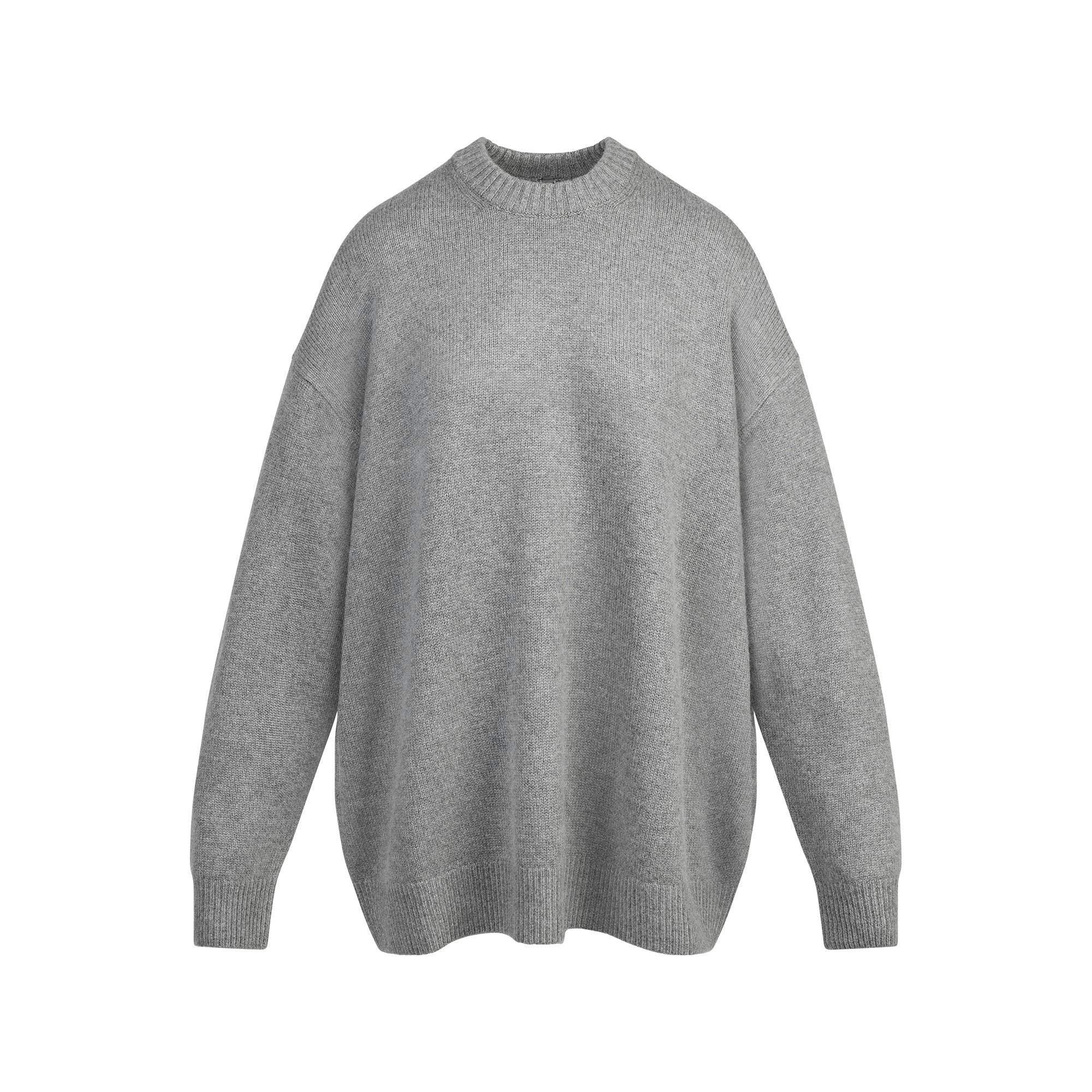 Skims Cashmere Oversized Sweater Dark Heather Grey