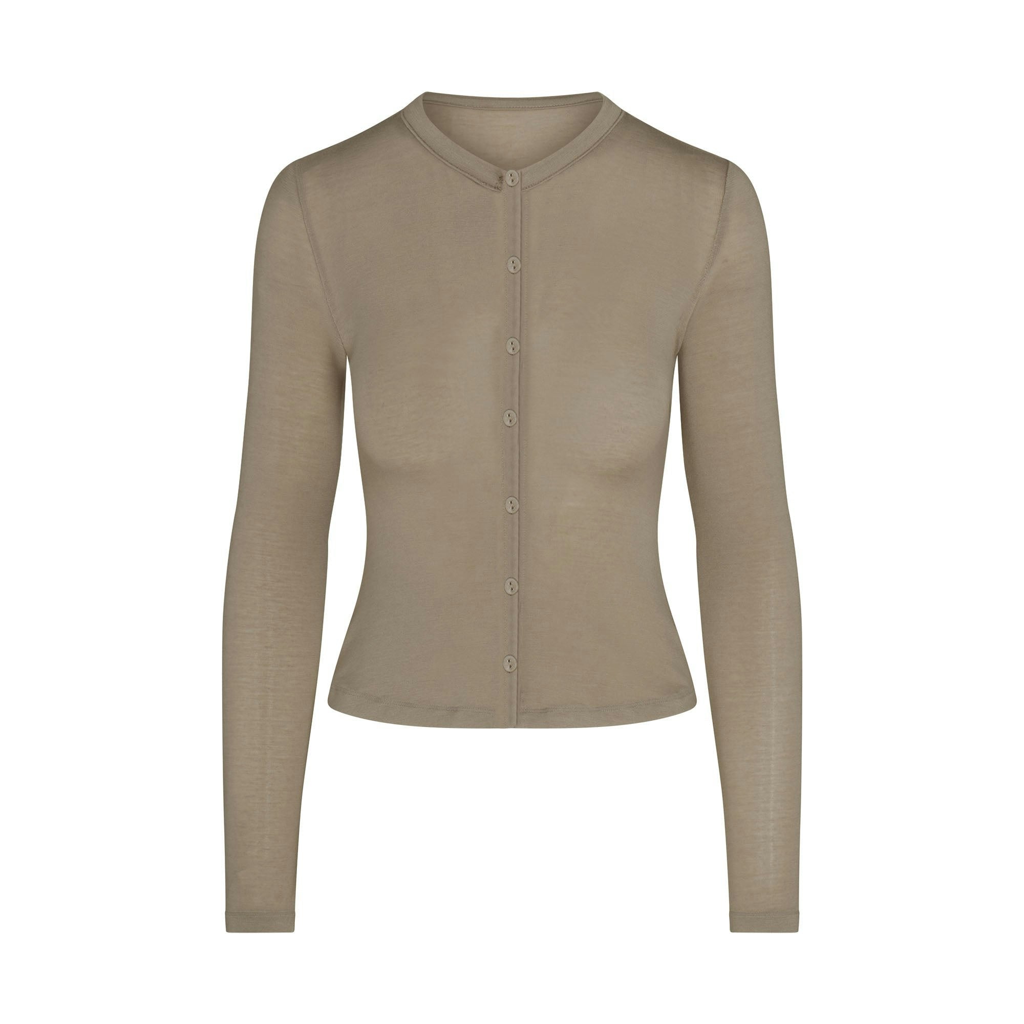 SHEER MODAL CARDIGAN