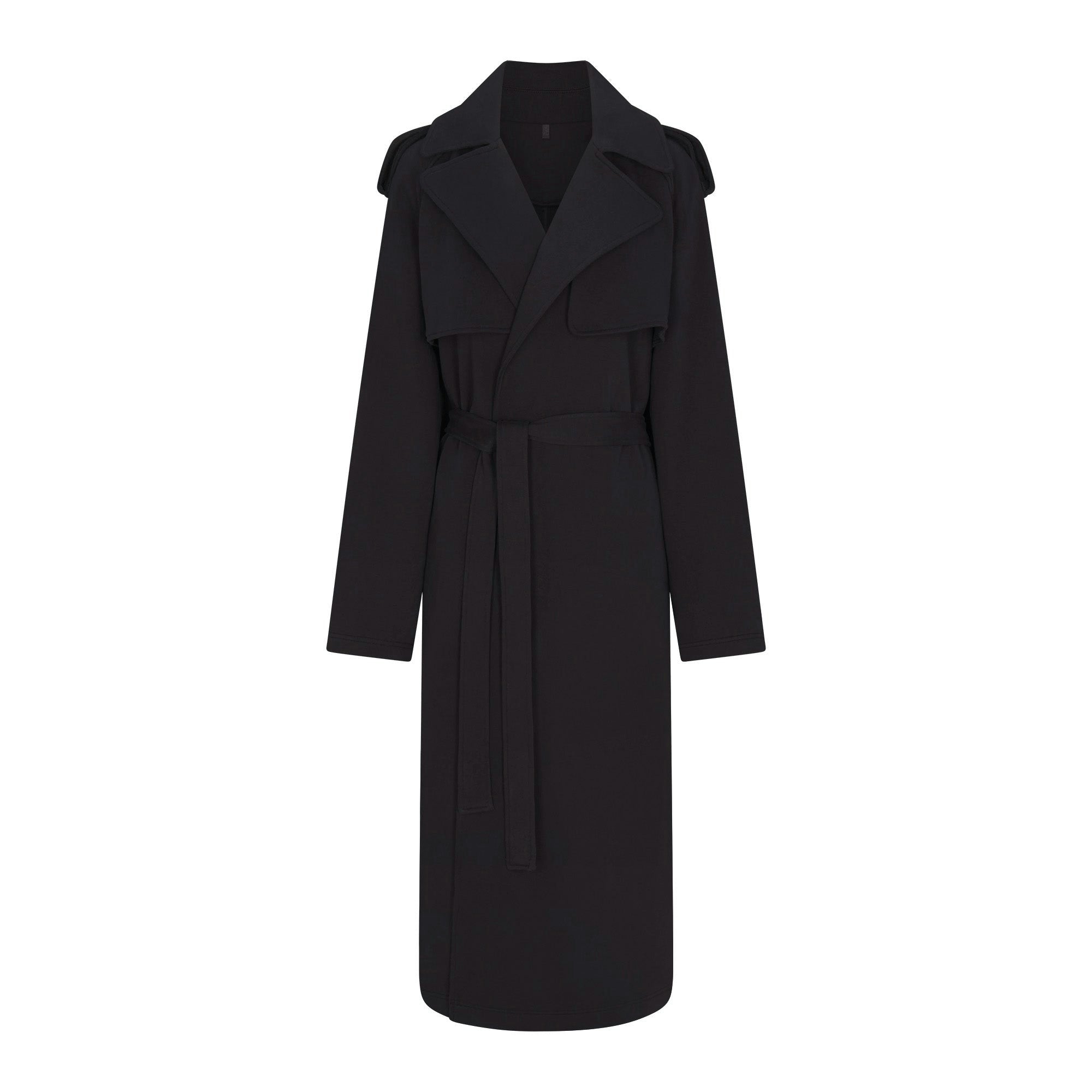 BOYFRIEND FLEECE OVERSIZED TRENCH COAT