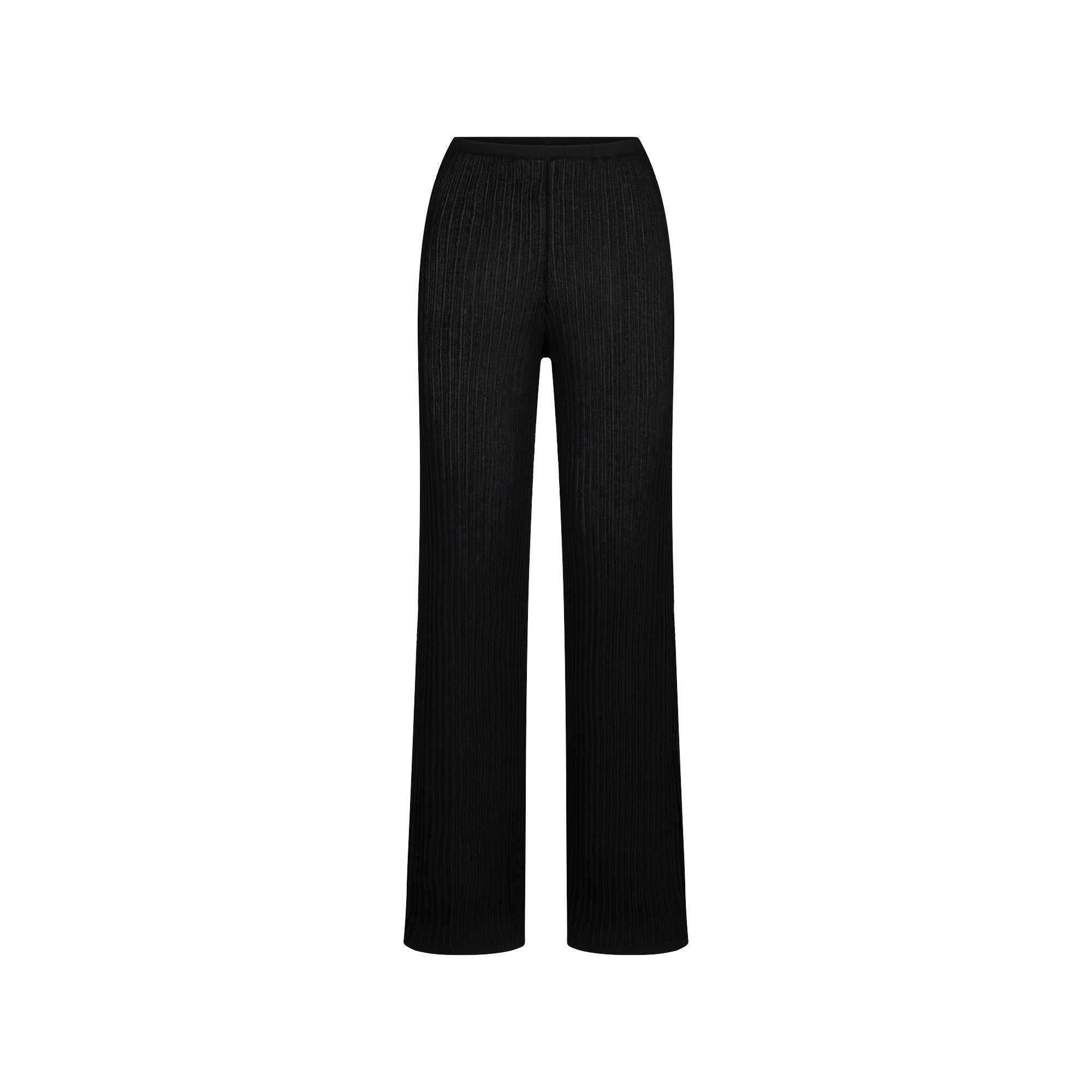 SHEER KNIT STRAIGHT LEG PANT