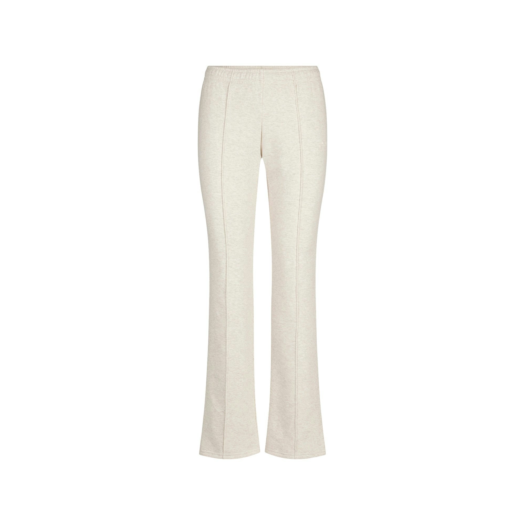 COTTON FLEECE LOW RISE SLIM PANT
