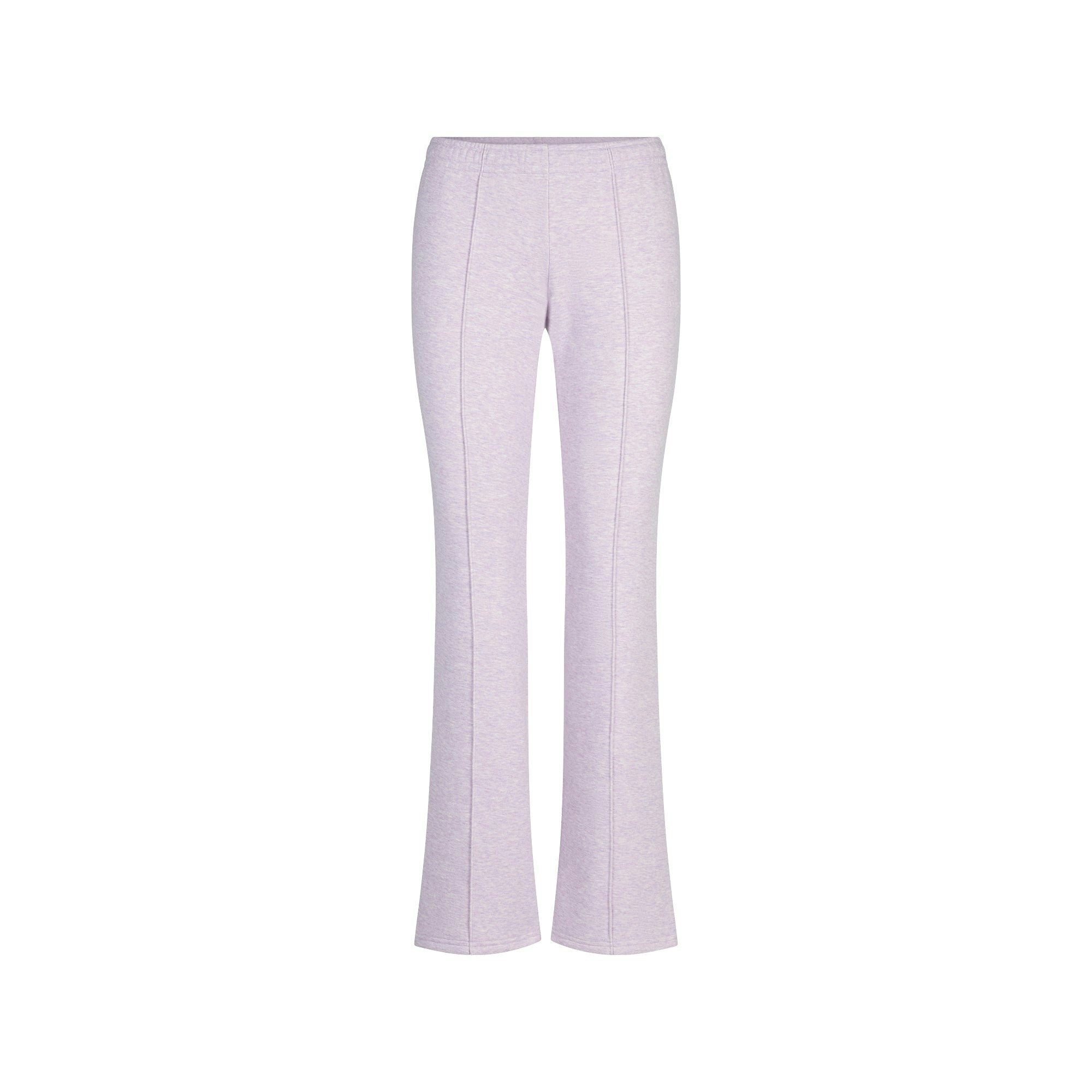 COTTON FLEECE LOW RISE SLIM PANT