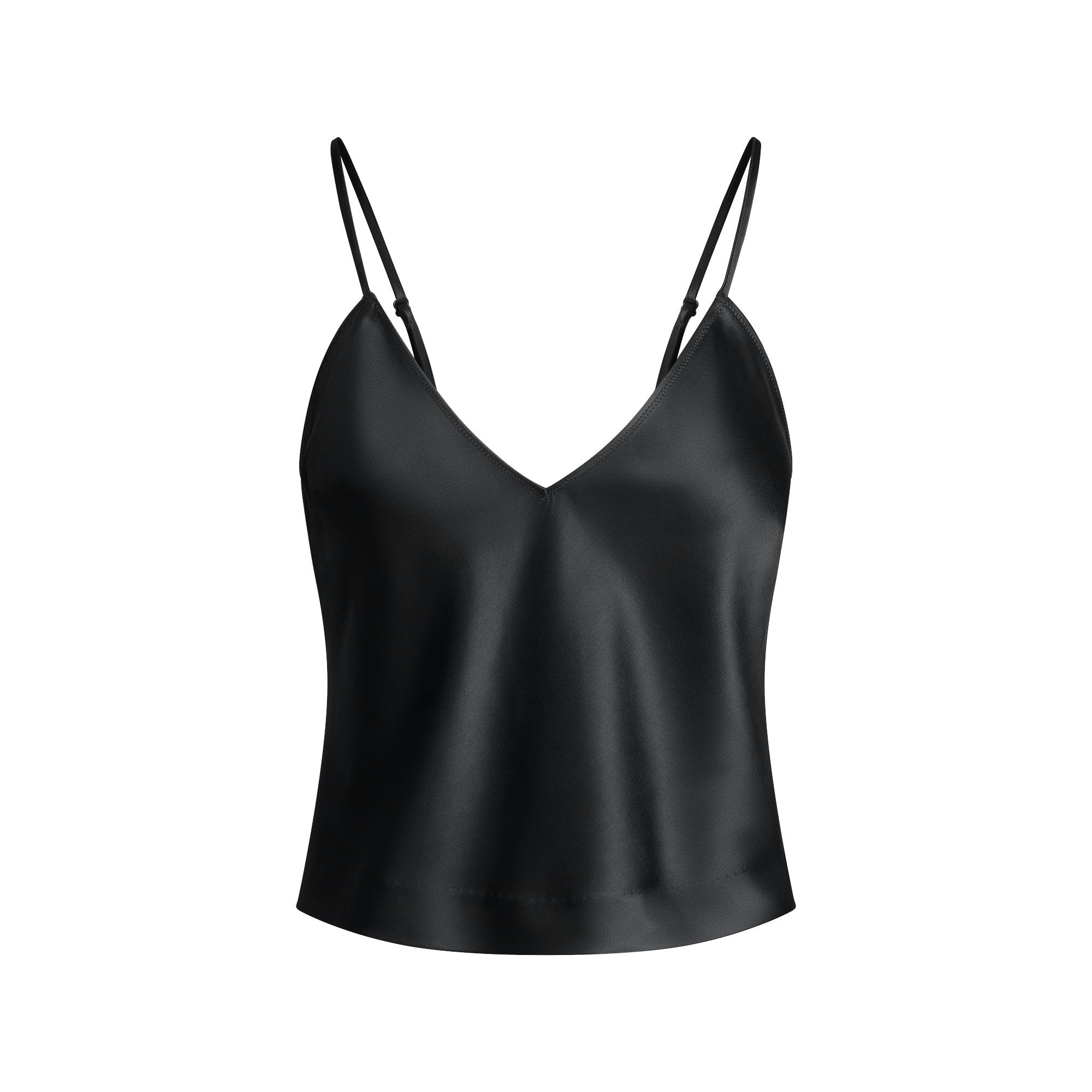 Skims Heavyweight Satin Cami Onyx