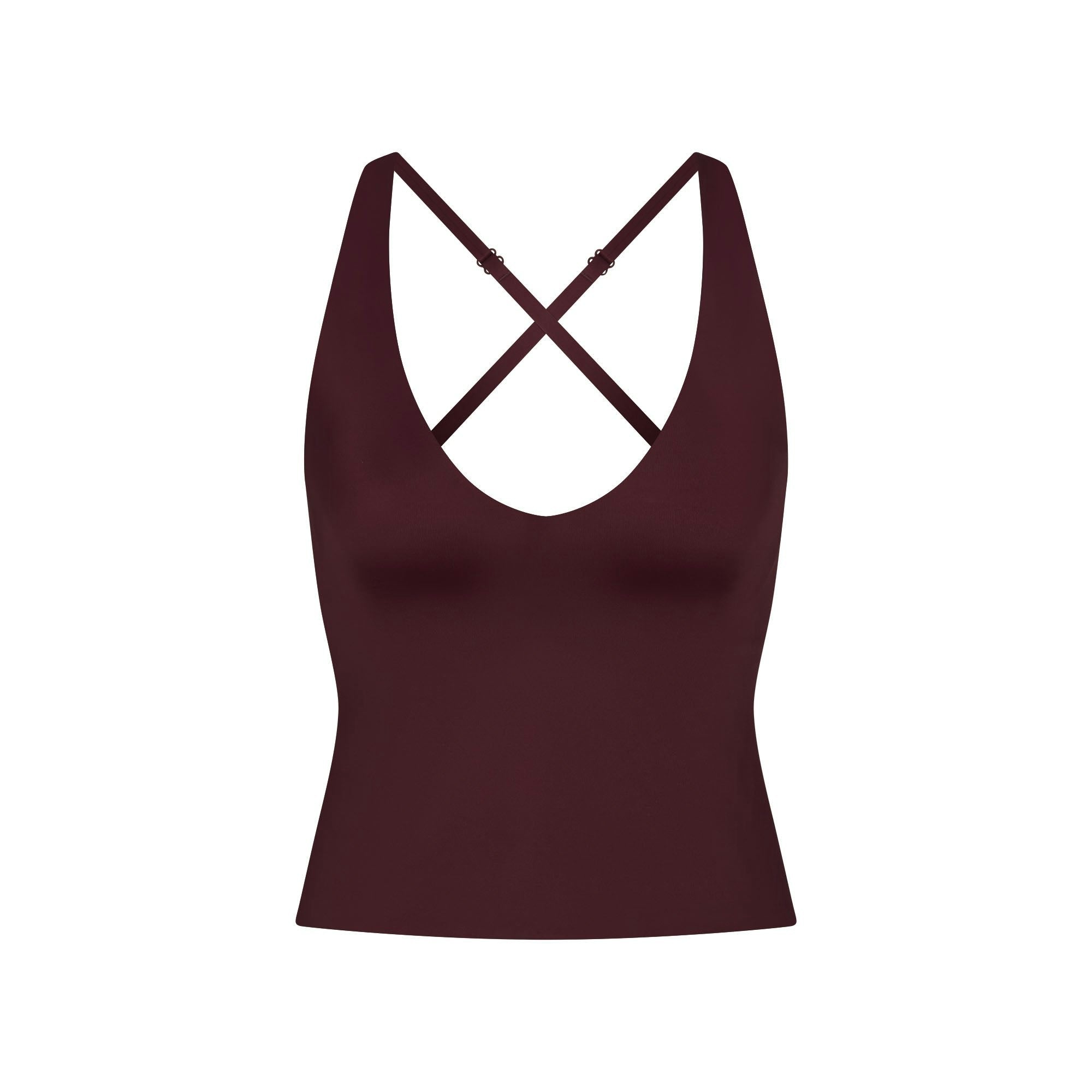 Skims Nikeskims Shine V-Neck Tank Currant