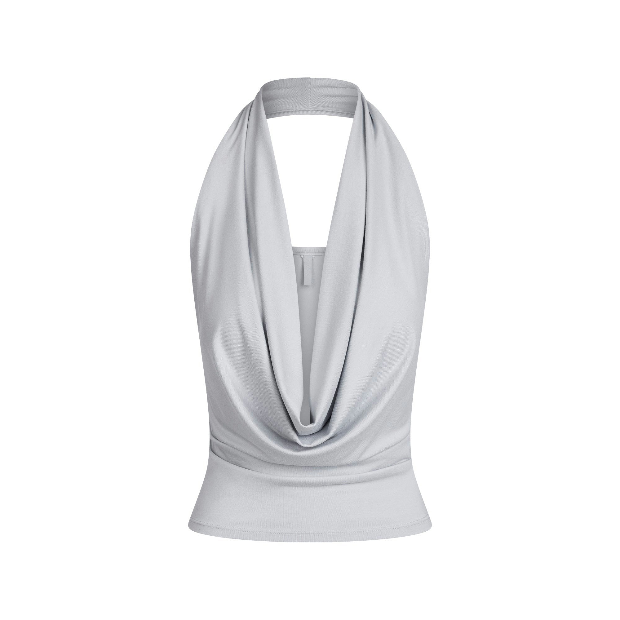 Skims Smooth Layers Deep Plunge Halter Top Mist