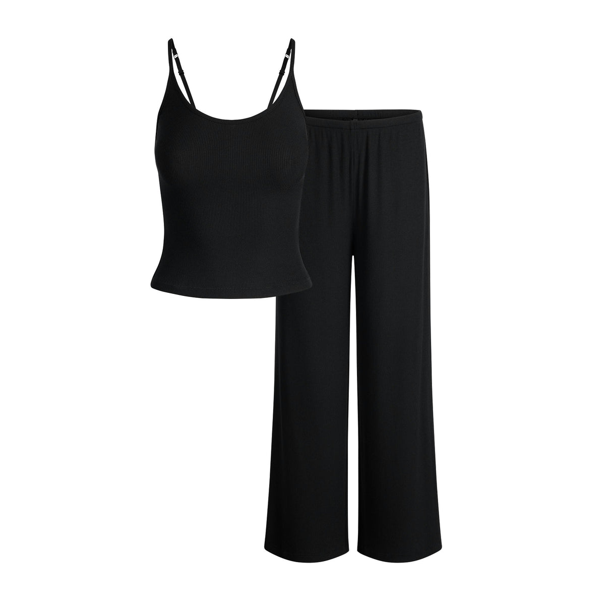 Skims Soft Lounge Tank Sleep Set Onyx