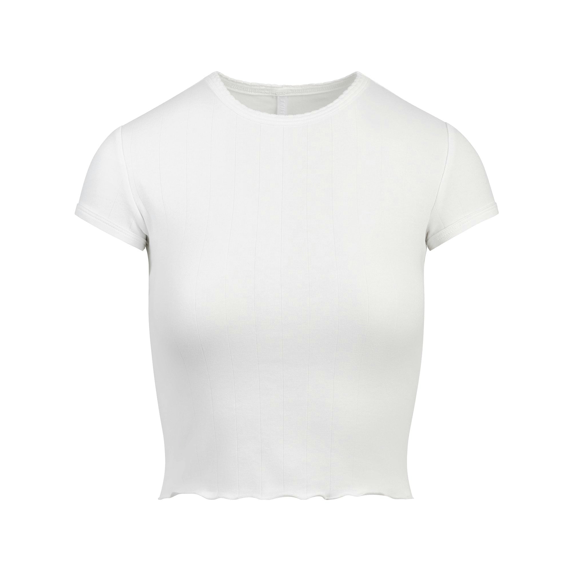 DROP NEEDLE POINTELLE BABY TEE