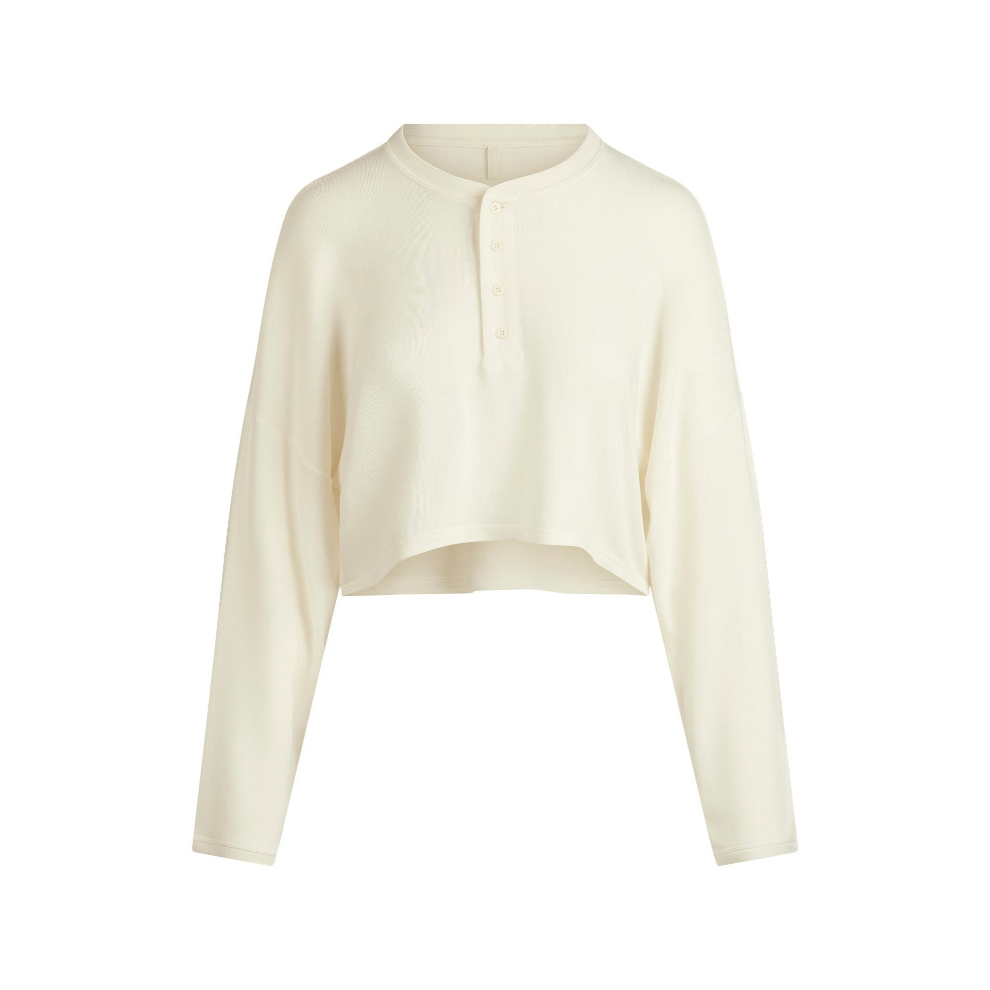 LIGHTWEIGHT MODAL CROPPED HENLEY