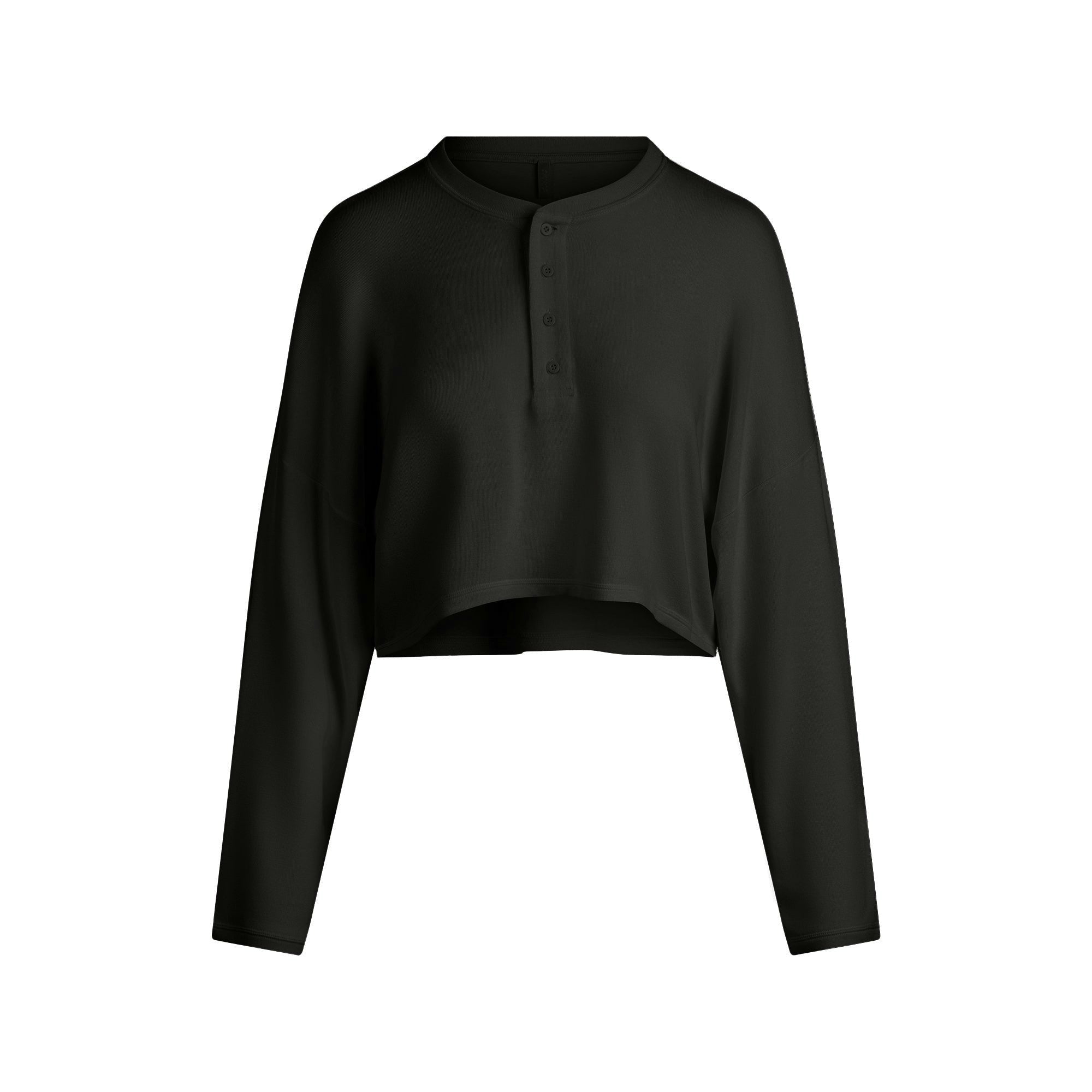 LIGHTWEIGHT MODAL CROPPED HENLEY