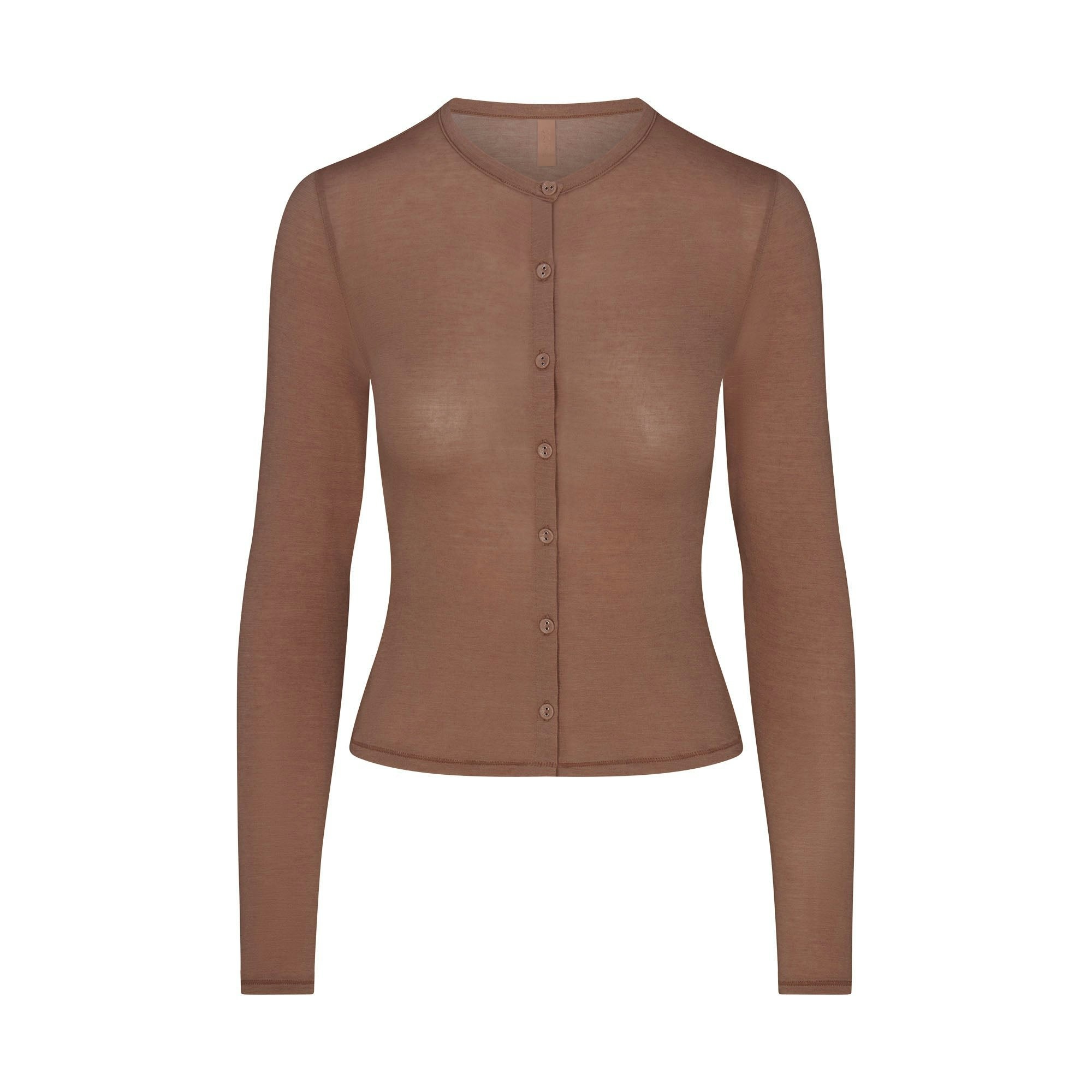 Skims Sheer Modal Cardigan Sienna
