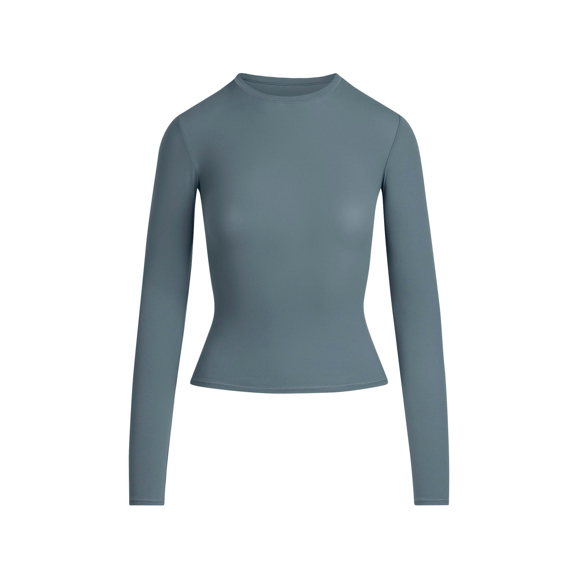 Skims Fits Everybody Long Sleeve T-Shirt Zircon