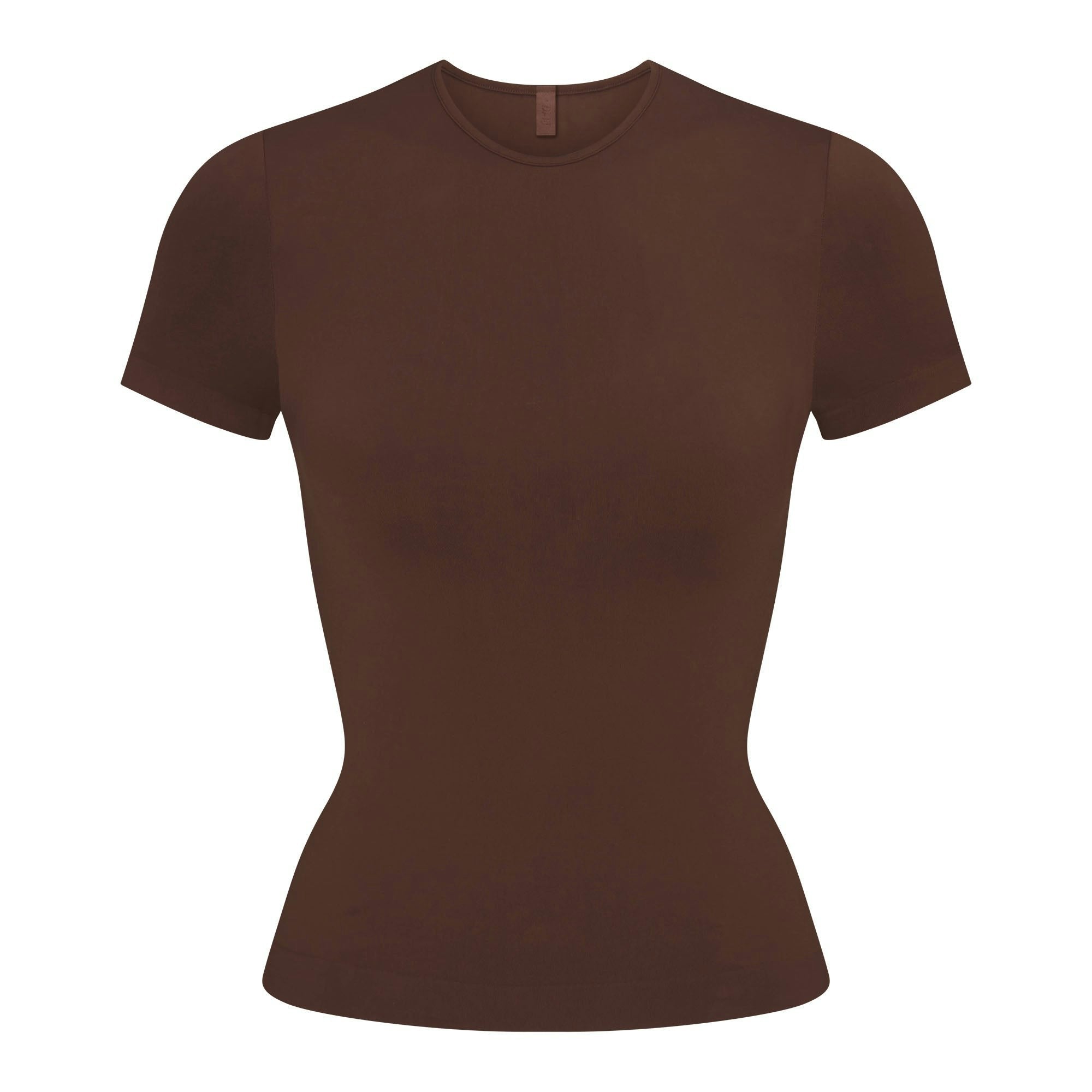SOFT SMOOTHING SEAMLESS PADDED T-SHIRT