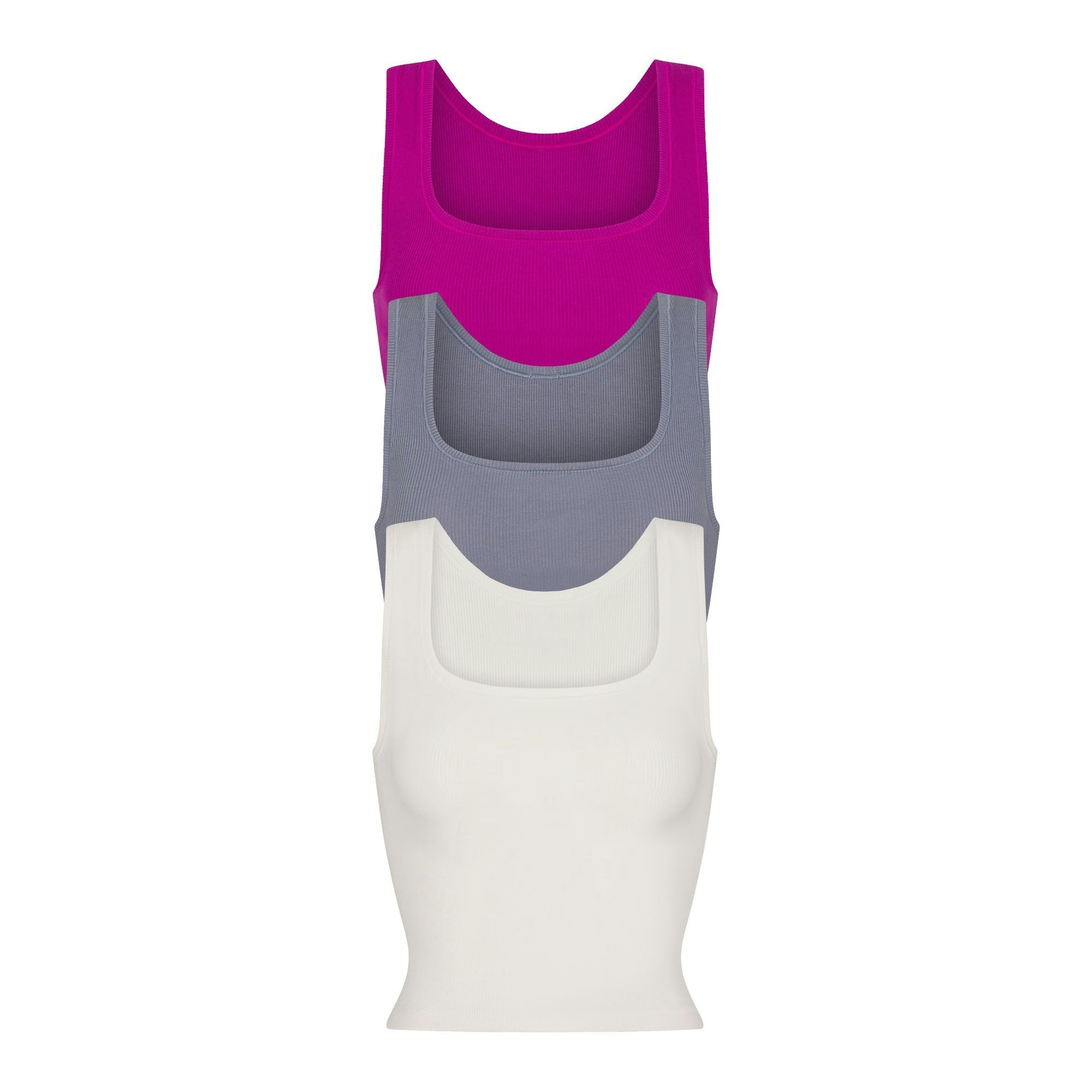 COTTON RIB TANK 3-PACK