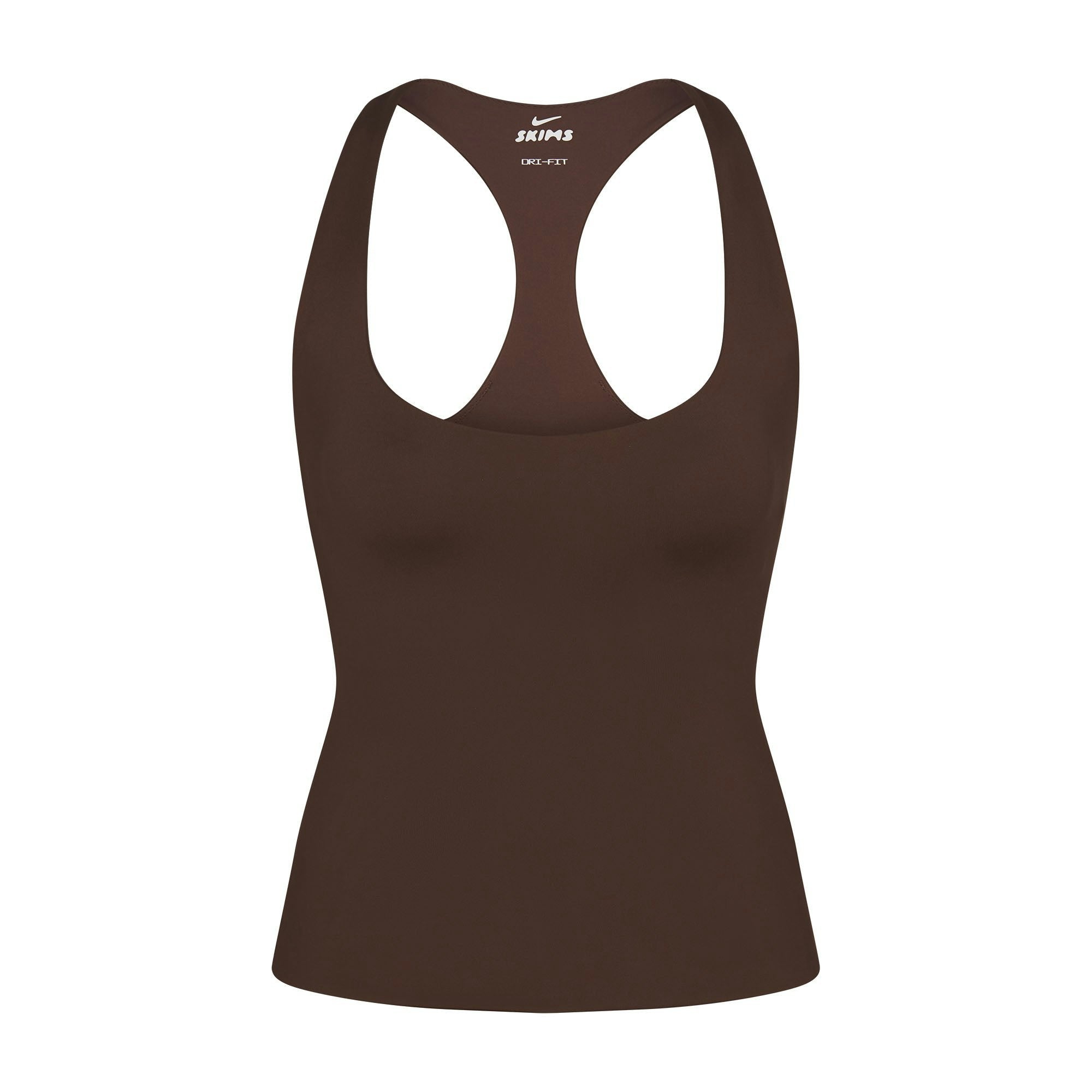 Skims Nikeskims Matte Racer Back Tank Dark Sepia