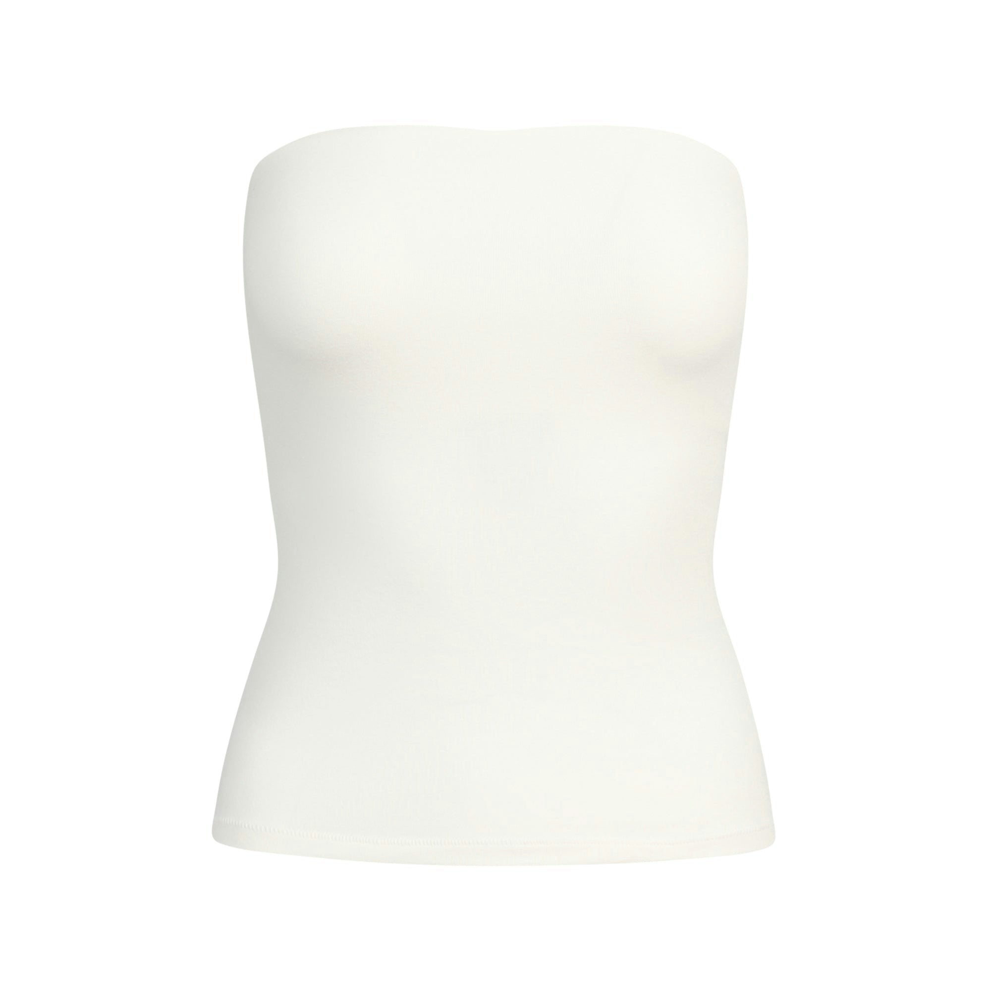 Skims Cotton Jersey Tube Top Marble