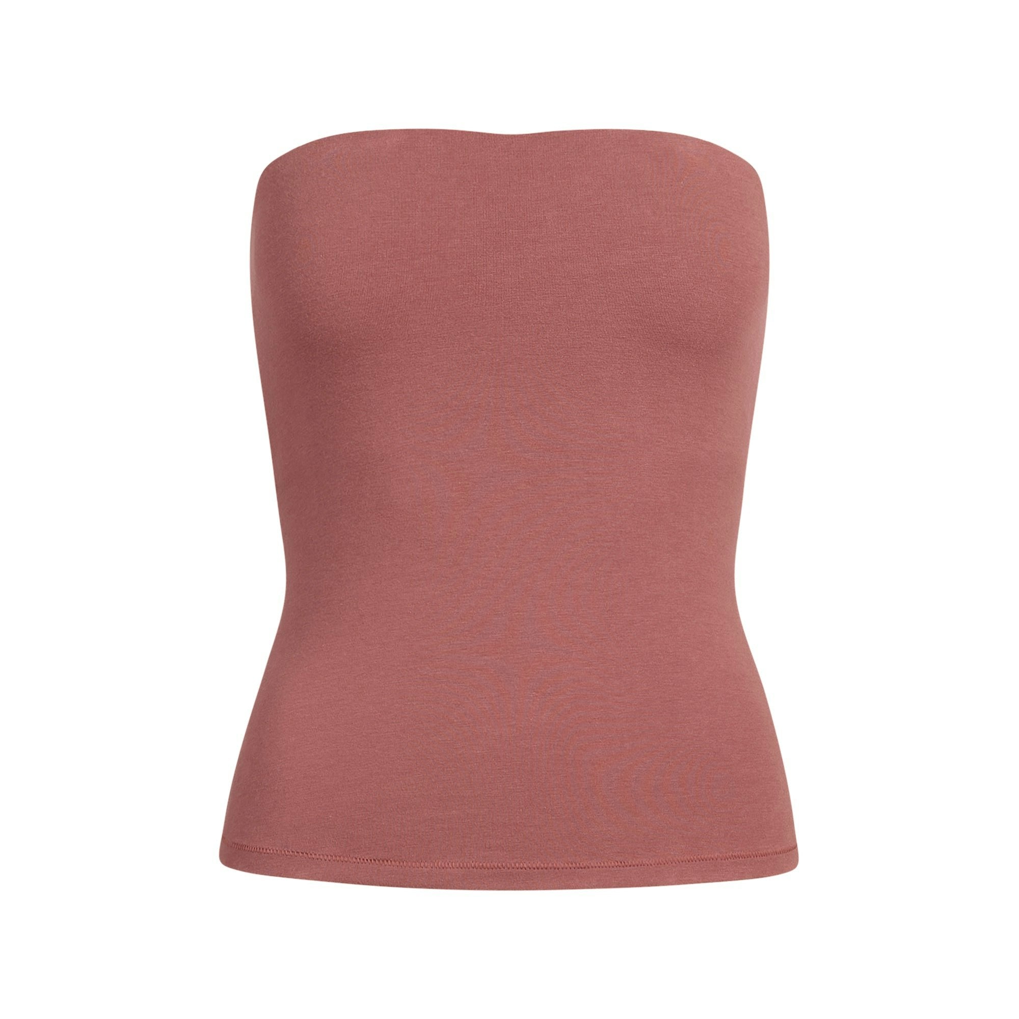 COTTON JERSEY TUBE TOP