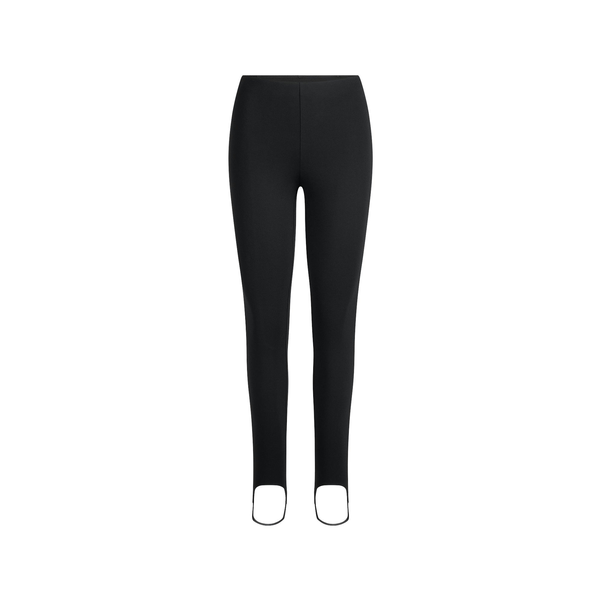 Skims The Essential Collection High-Waisted Stirrup Legging Obsidian