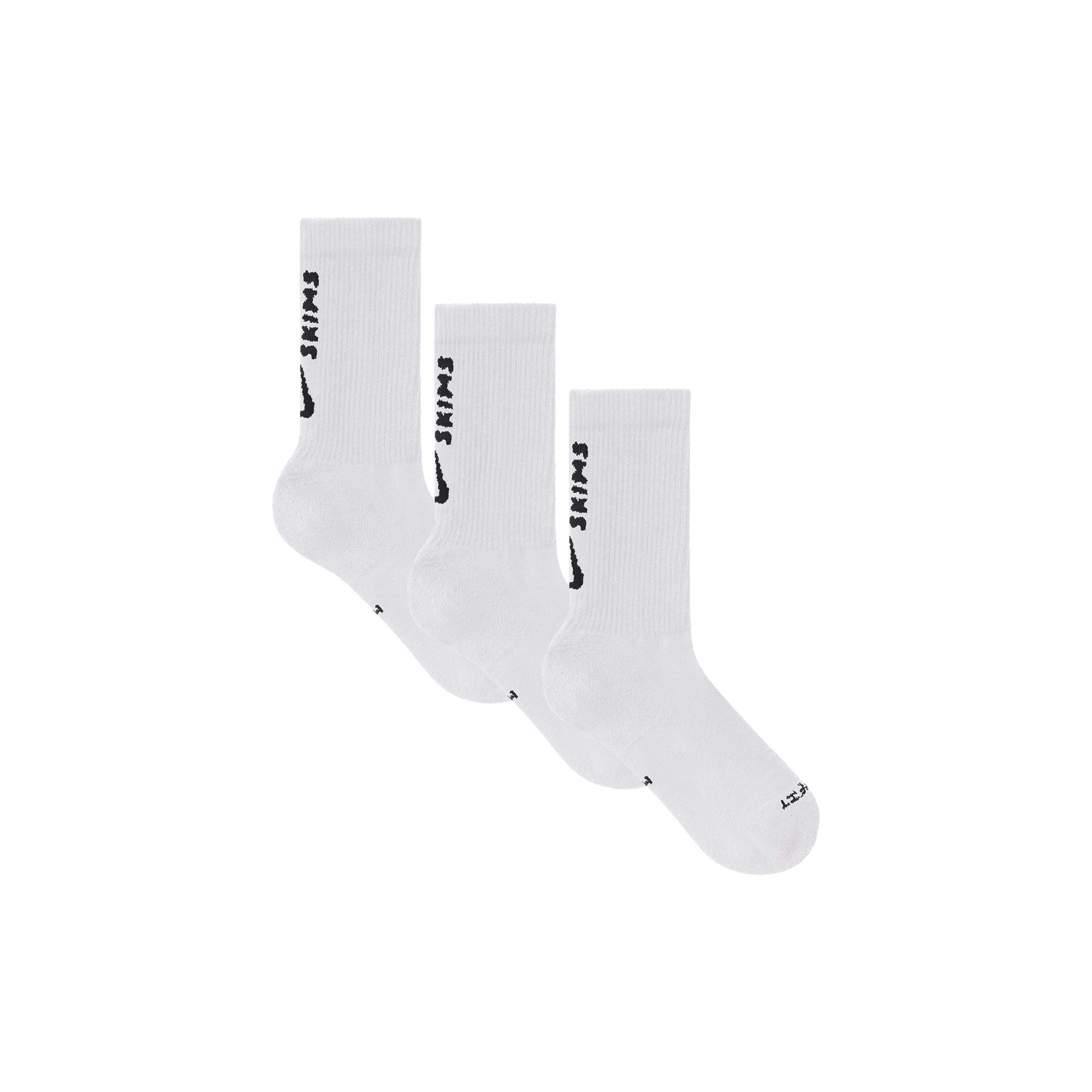 Skims Nikeskims Accessories Dri-Fit Crew Sock 3-Pack Snow