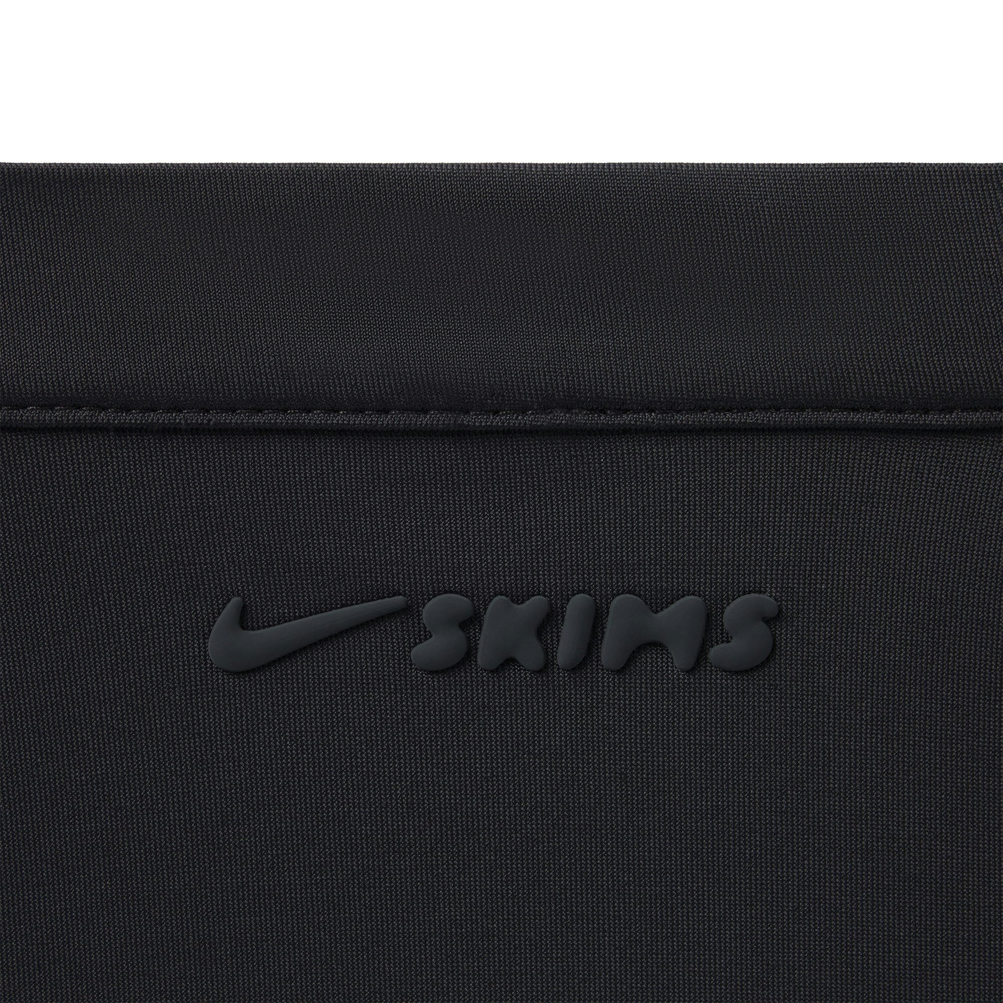 Skims Nikeskims Shine Long Sleeve Half Zip Obsidian