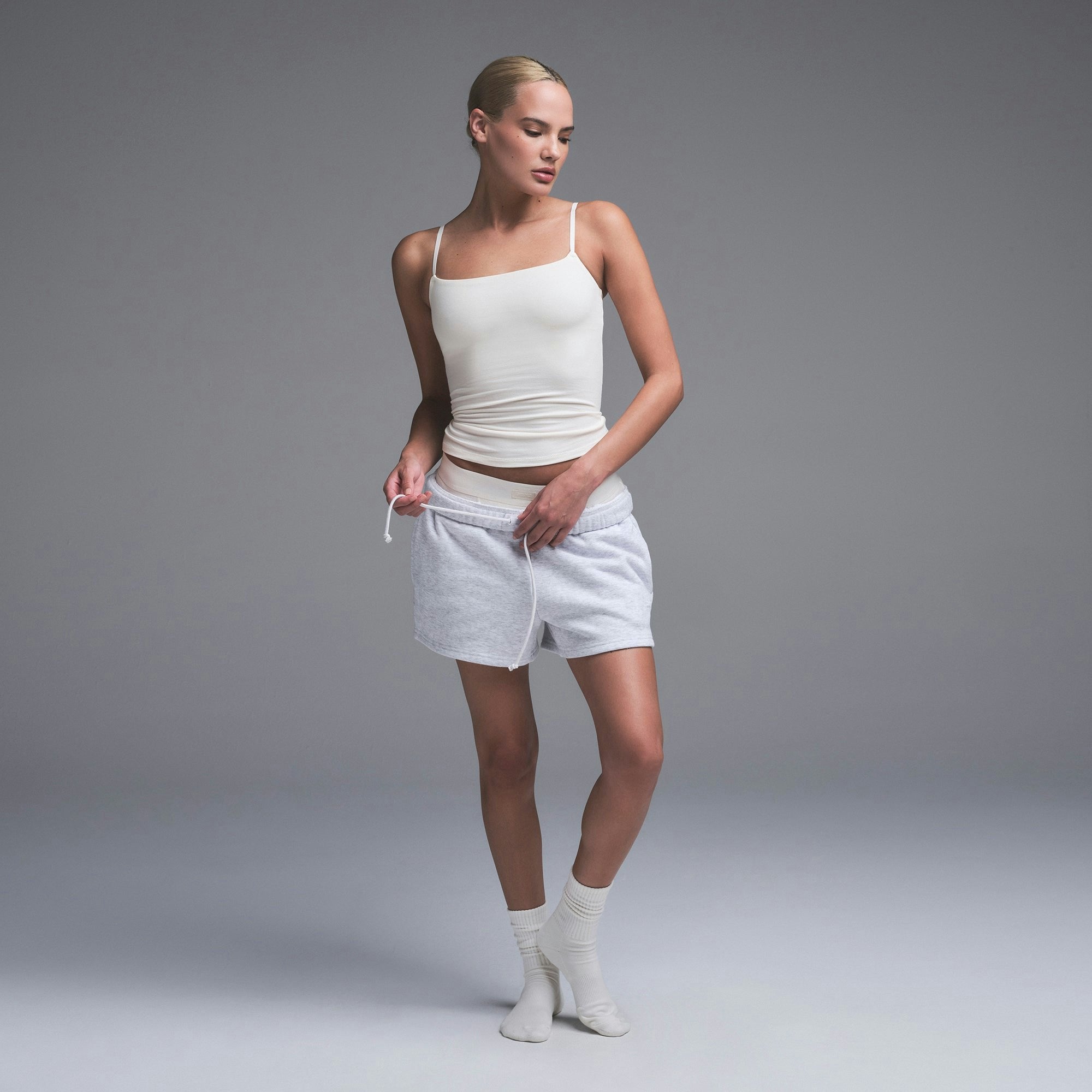 Skims Cotton Jersey Cami Marble