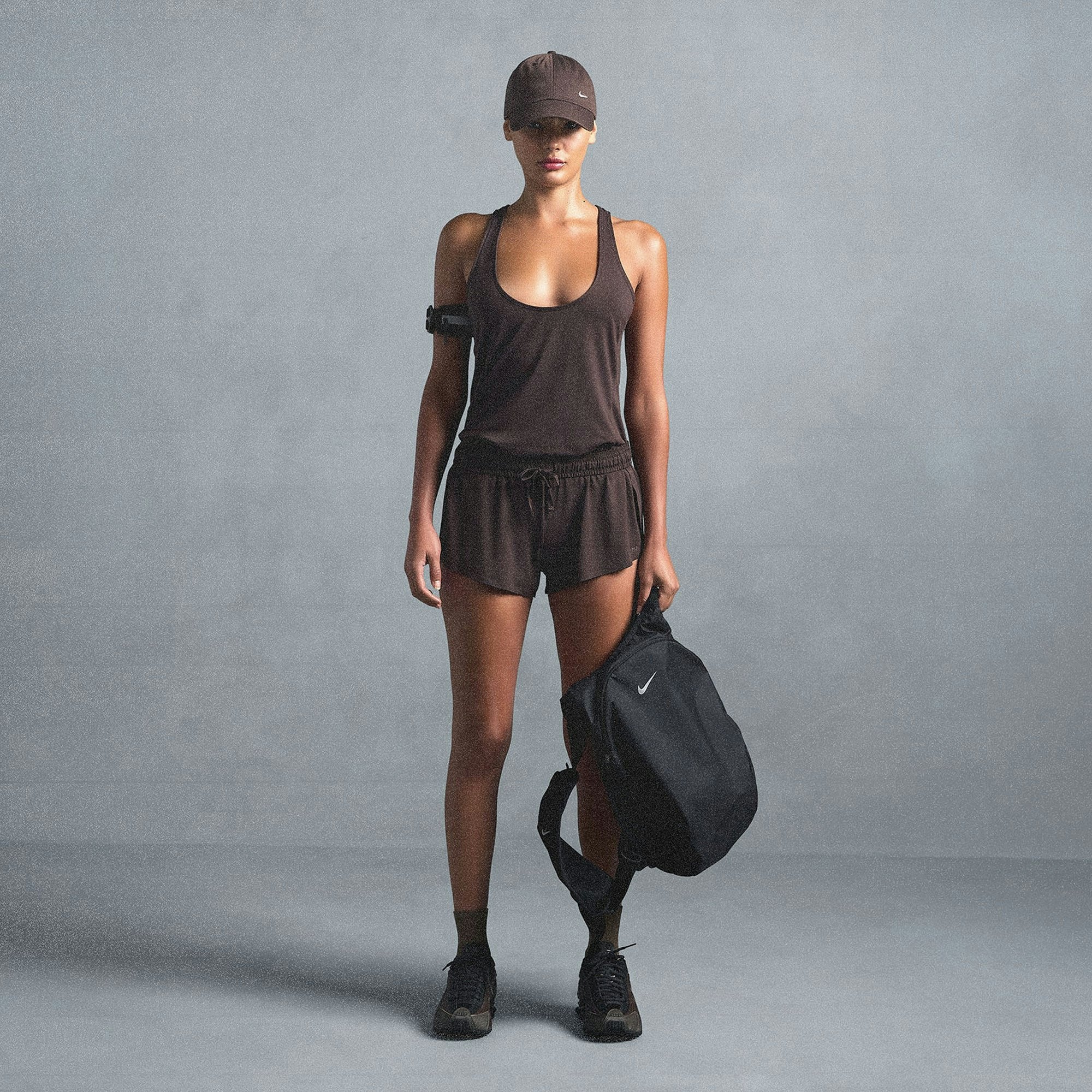 Skims Nikeskims Airy Racer Back Tank Dark Sepia