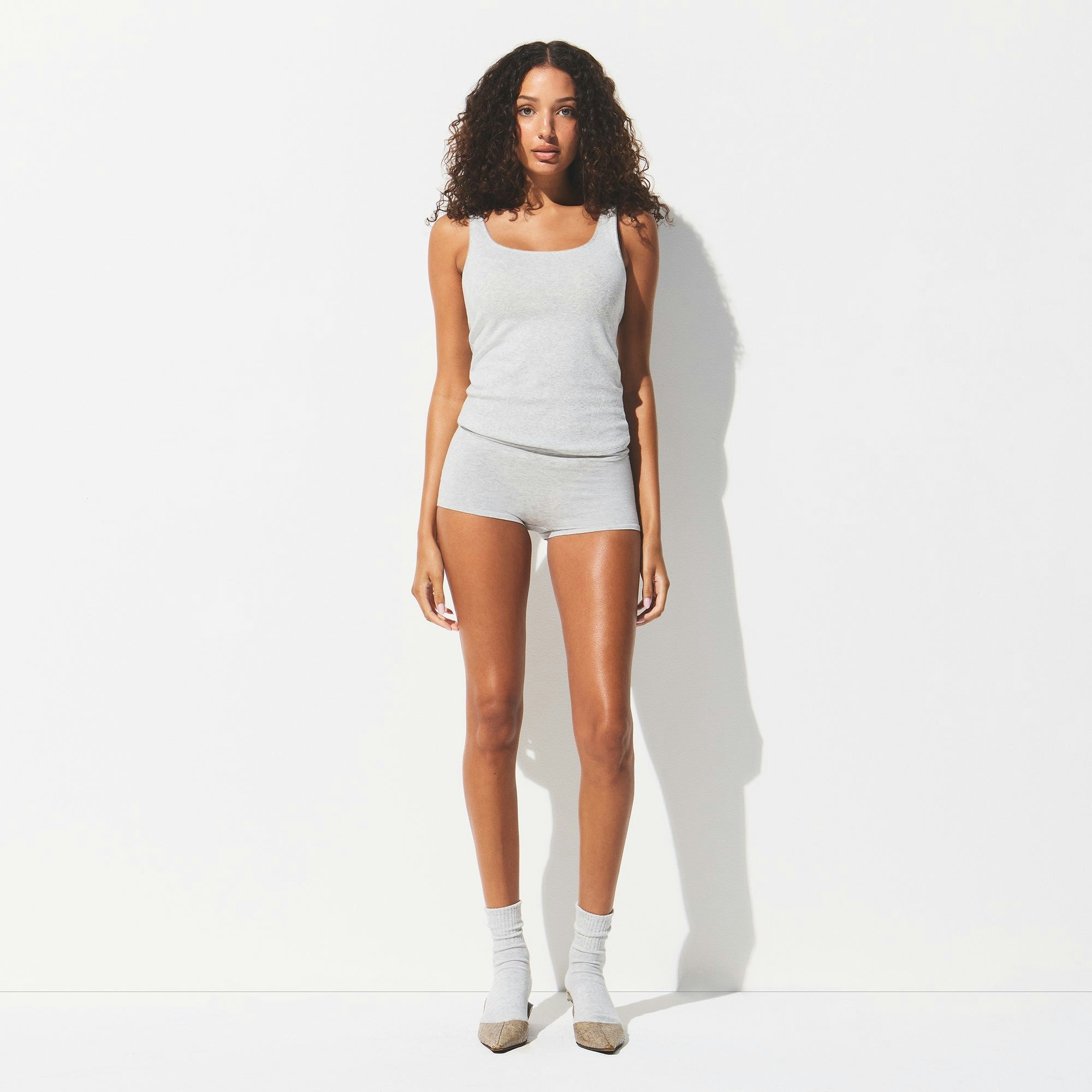 DROP NEEDLE POINTELLE TANK