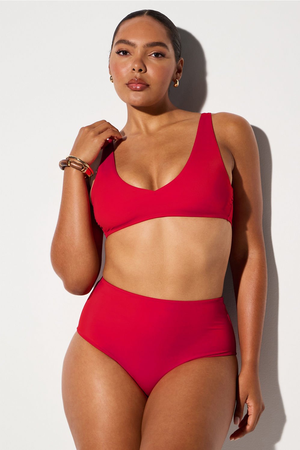 Fabletics Shaping Swim Full Coverage Bikini Bottom