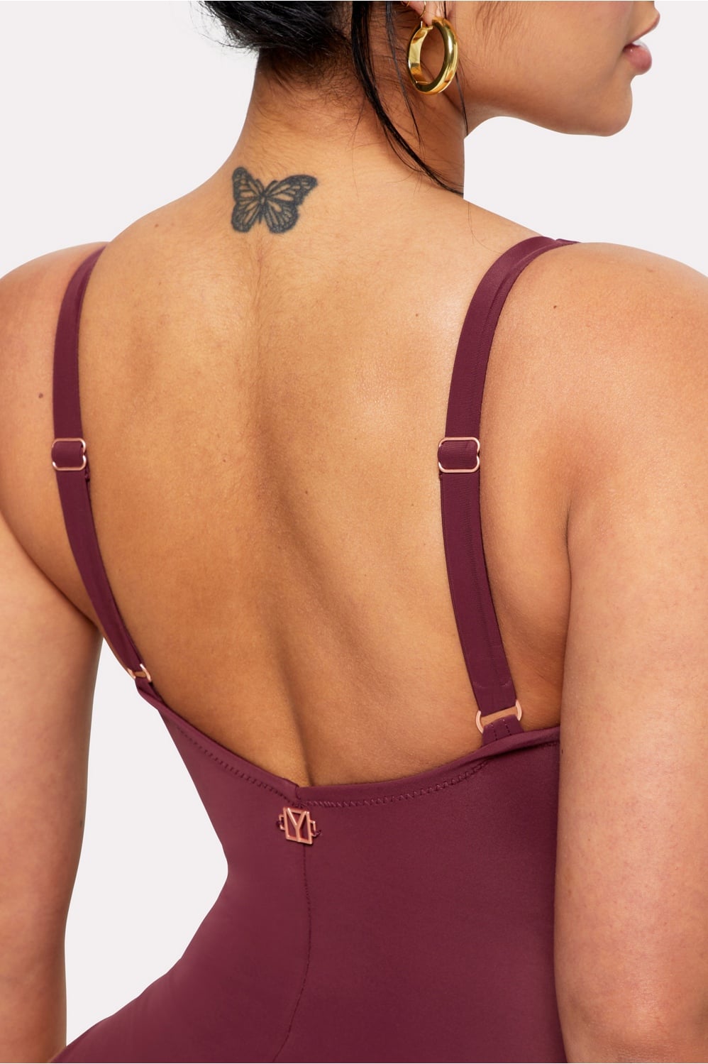 Fabletics Shaping Swim Plunge One Piece