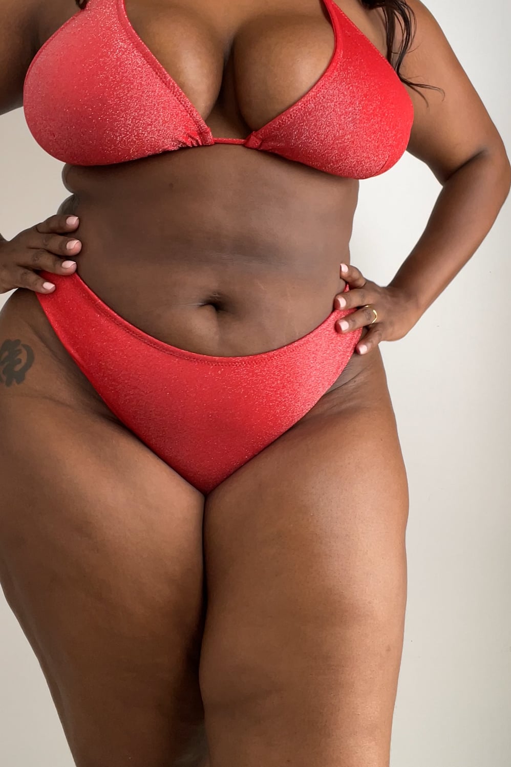 Fabletics Swim Luxe Dipped Bikini Bottom