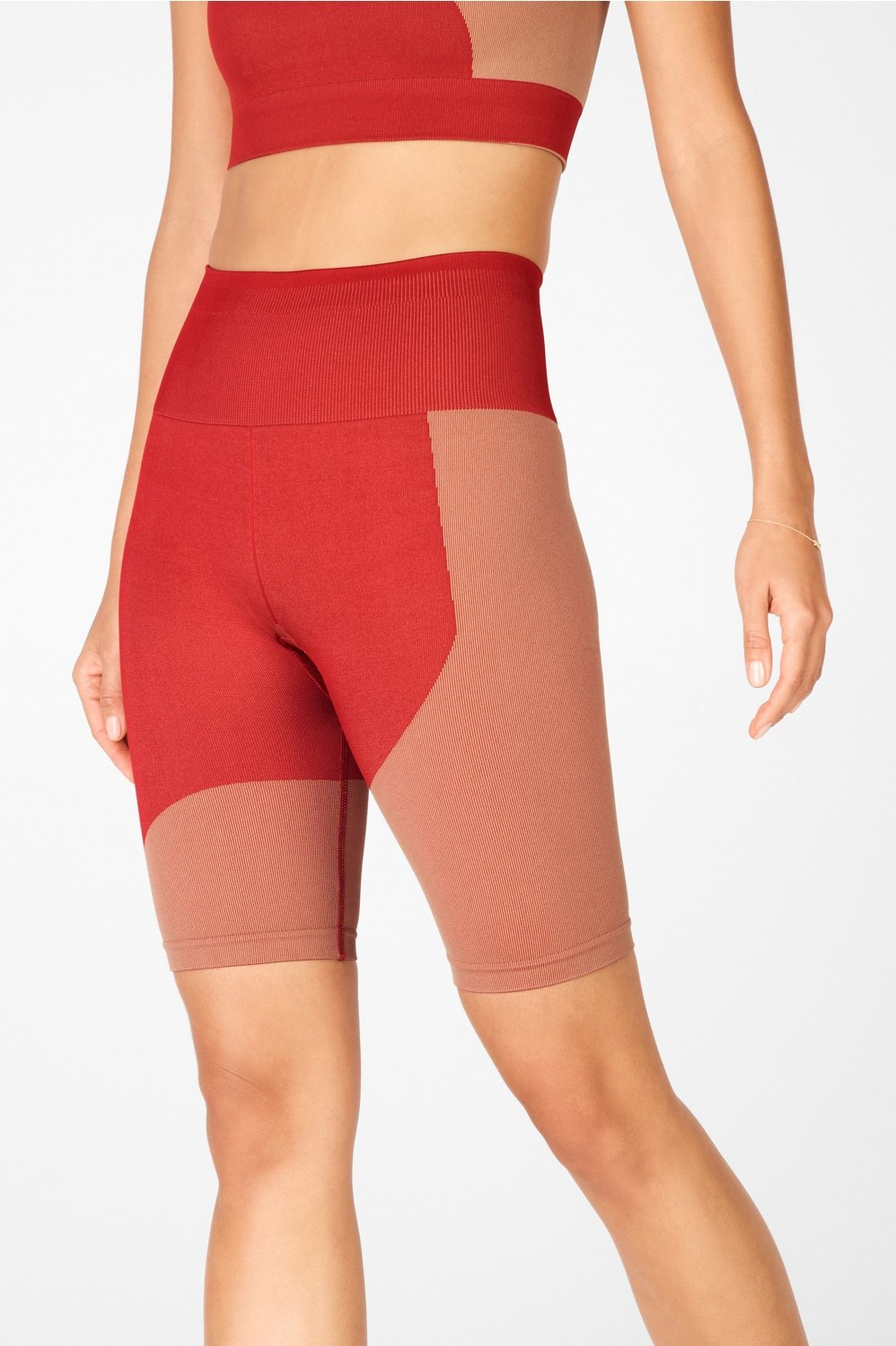 Fabletics Seamless High-Waisted Block Short