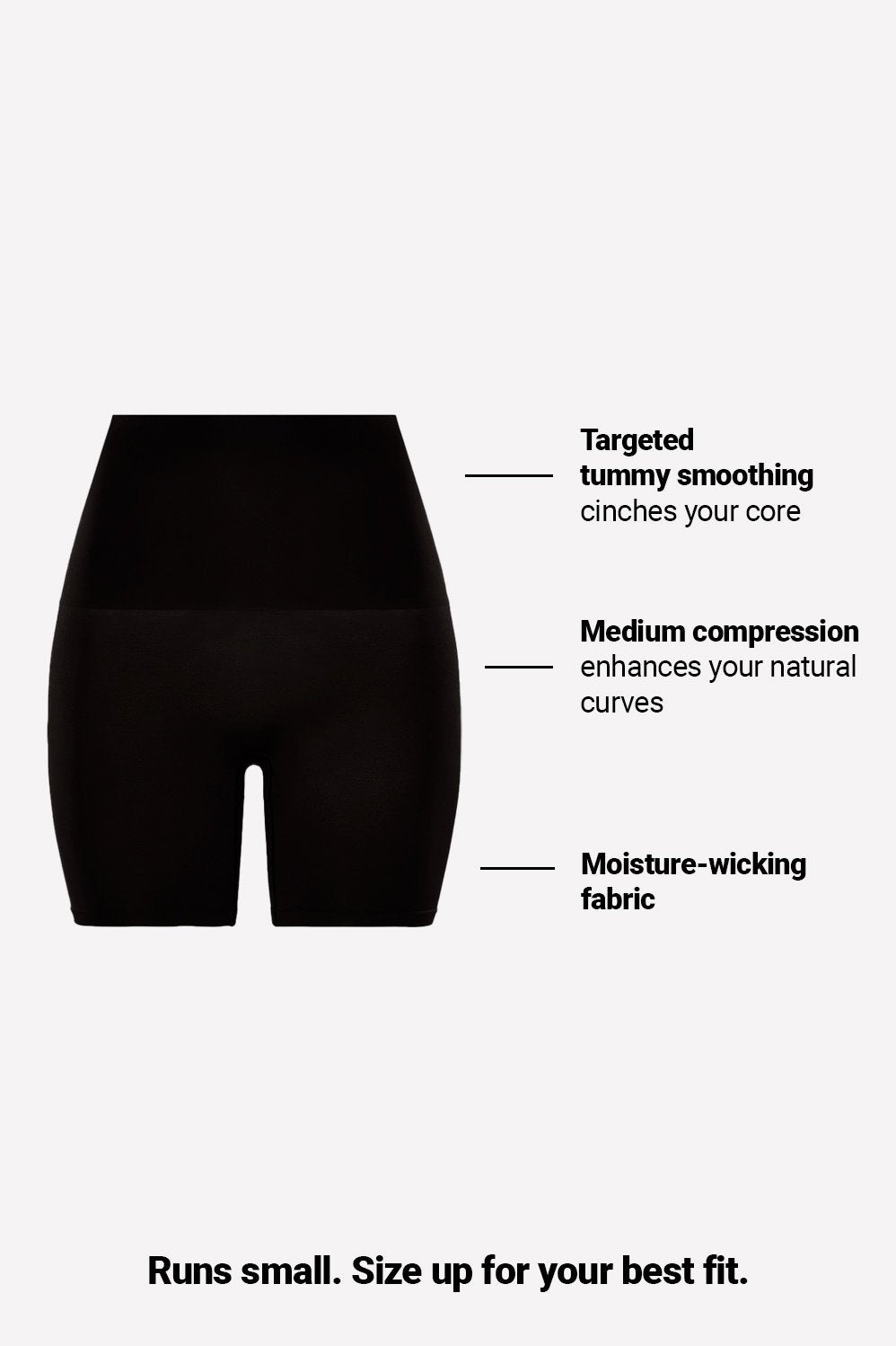Fabletics Nearly Naked Shapewear High Waist Short