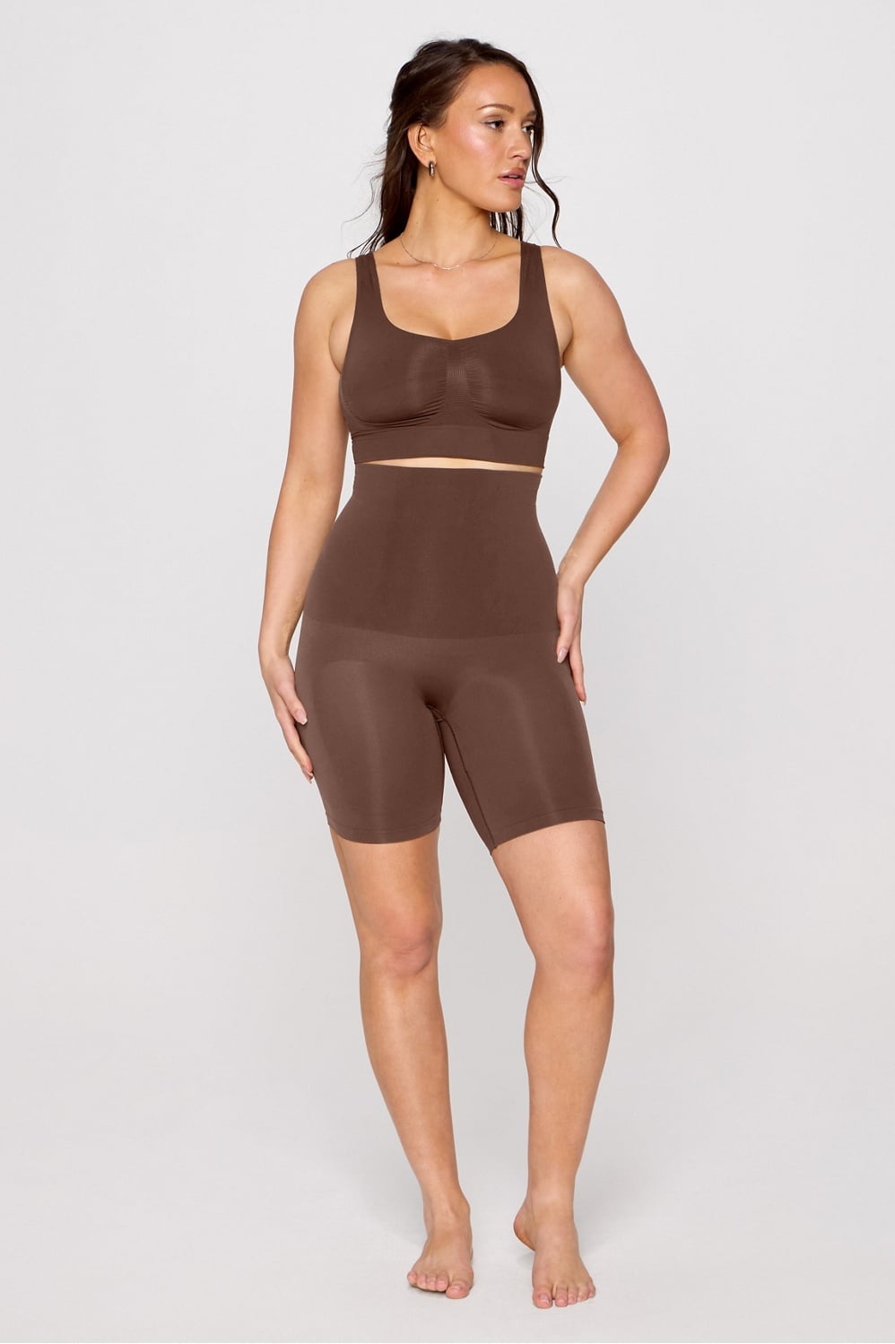 Fabletics Nearly Naked Shapewear Ultra High Waist Booty Lift Short