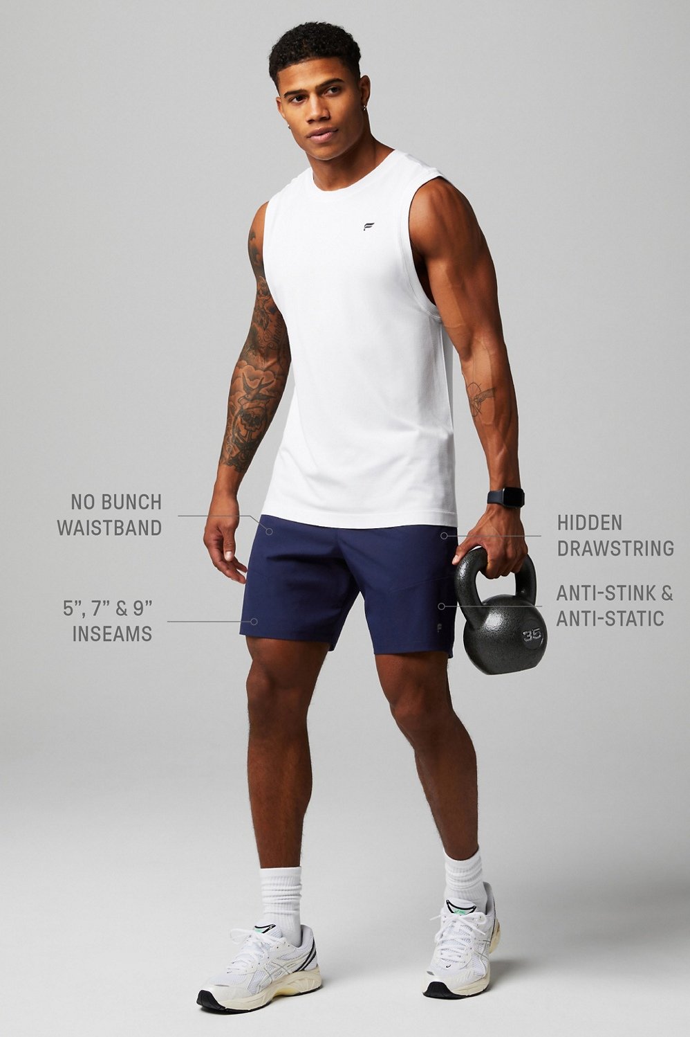 Fabletics The Fundamental Short II 7in