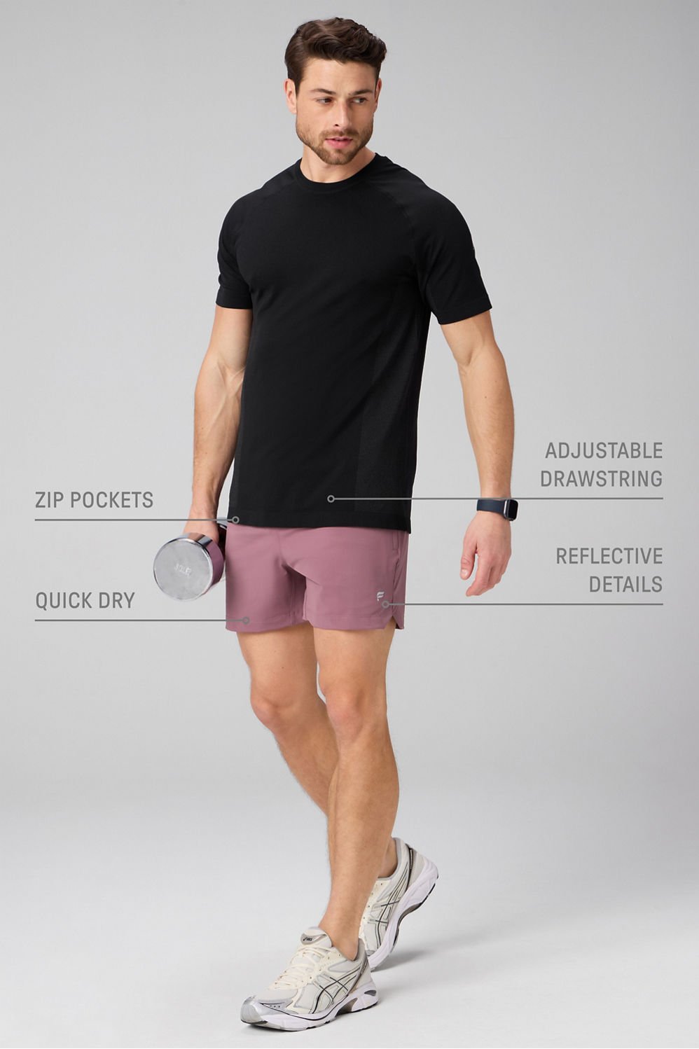 Fabletics The One Short Lined 5in