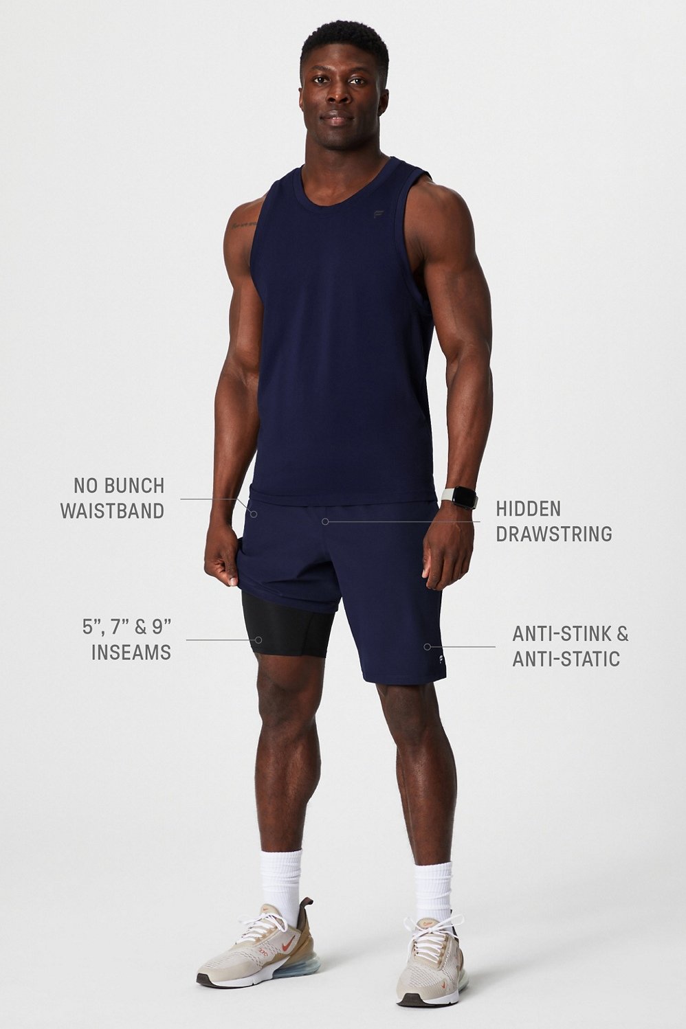 Fabletics The Fundamental Short II Lined 9in