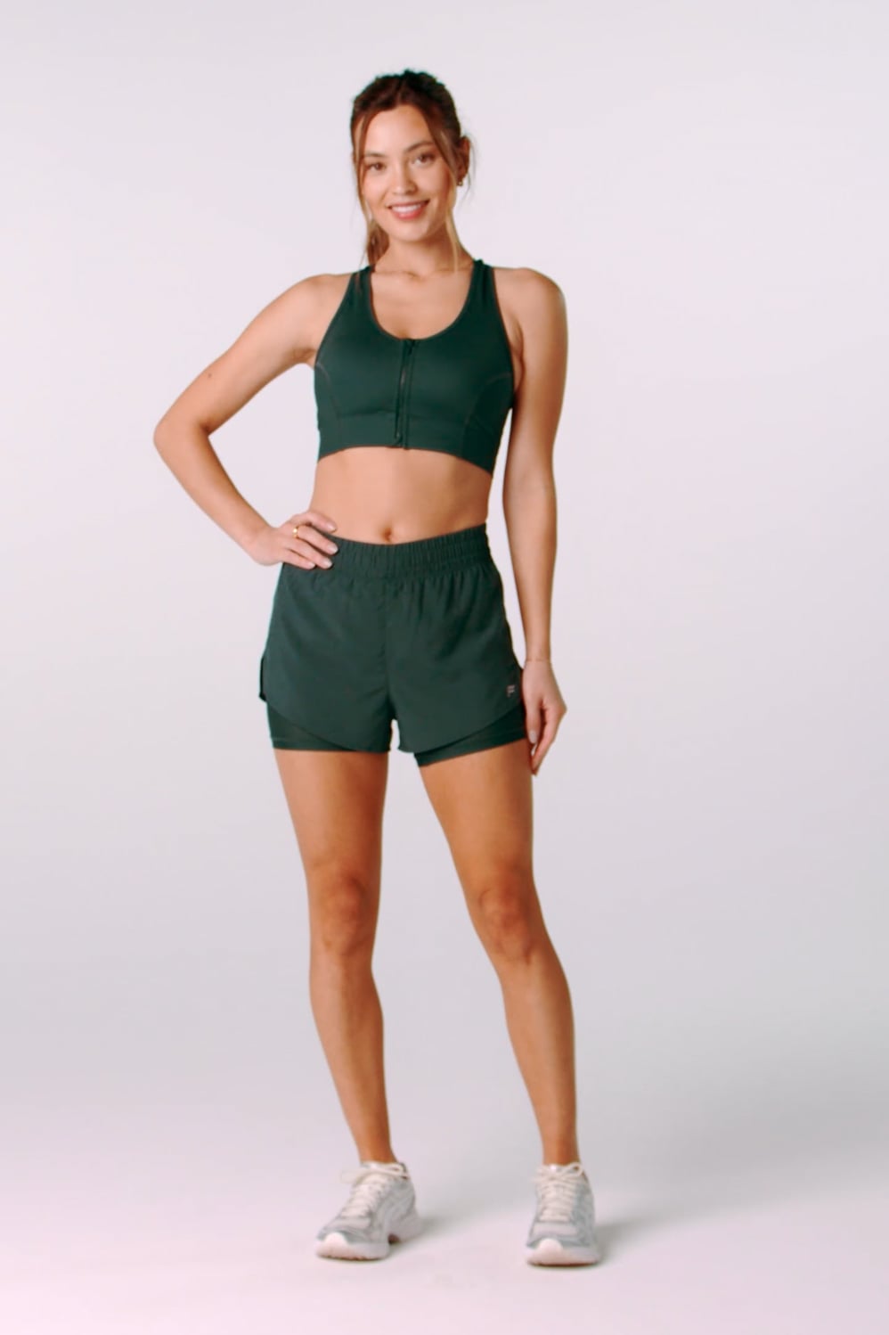 Fabletics Perforated Run 2" Short