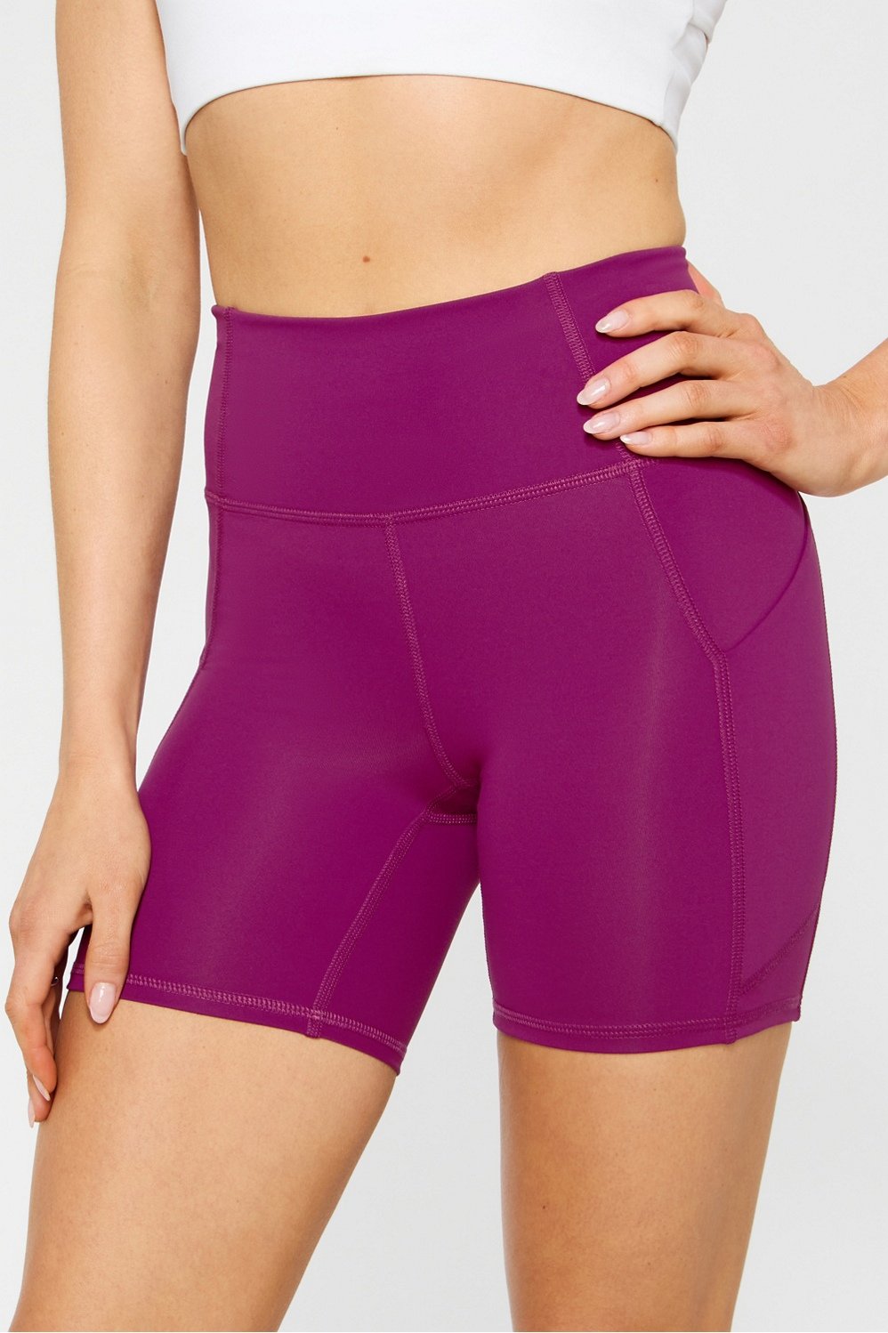 Fabletics Oasis PureLuxe High-Waisted 6'' Short
