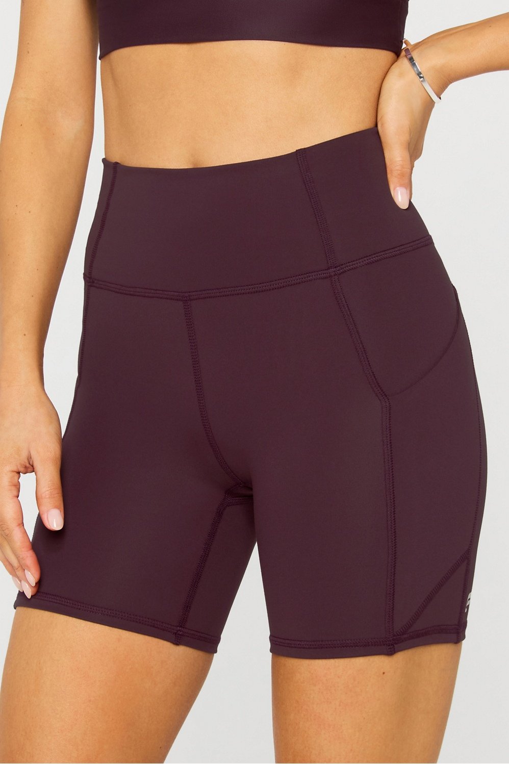 Fabletics Oasis PureLuxe High-Waisted 6'' Short