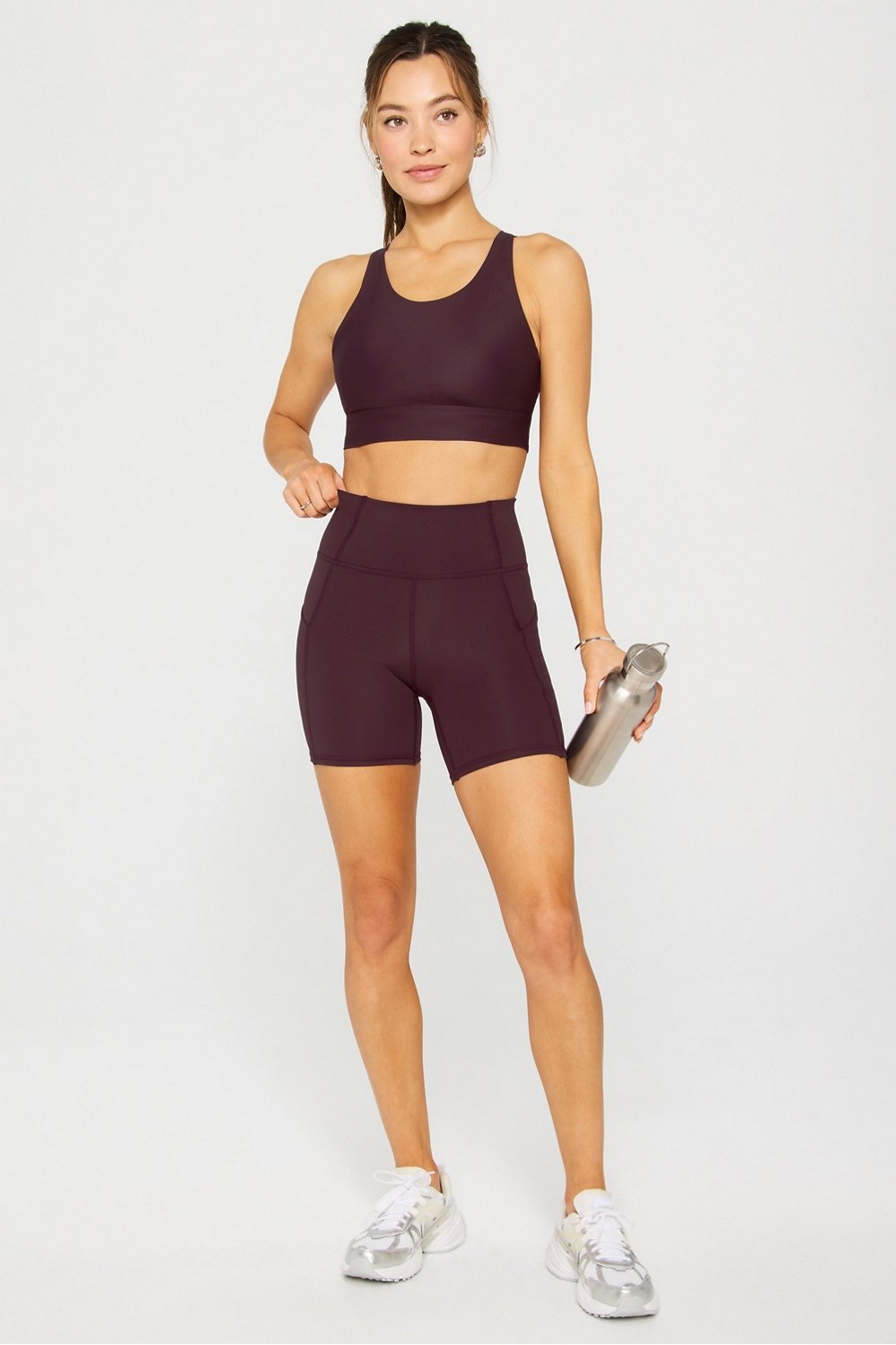 Fabletics Oasis PureLuxe High-Waisted 6'' Short